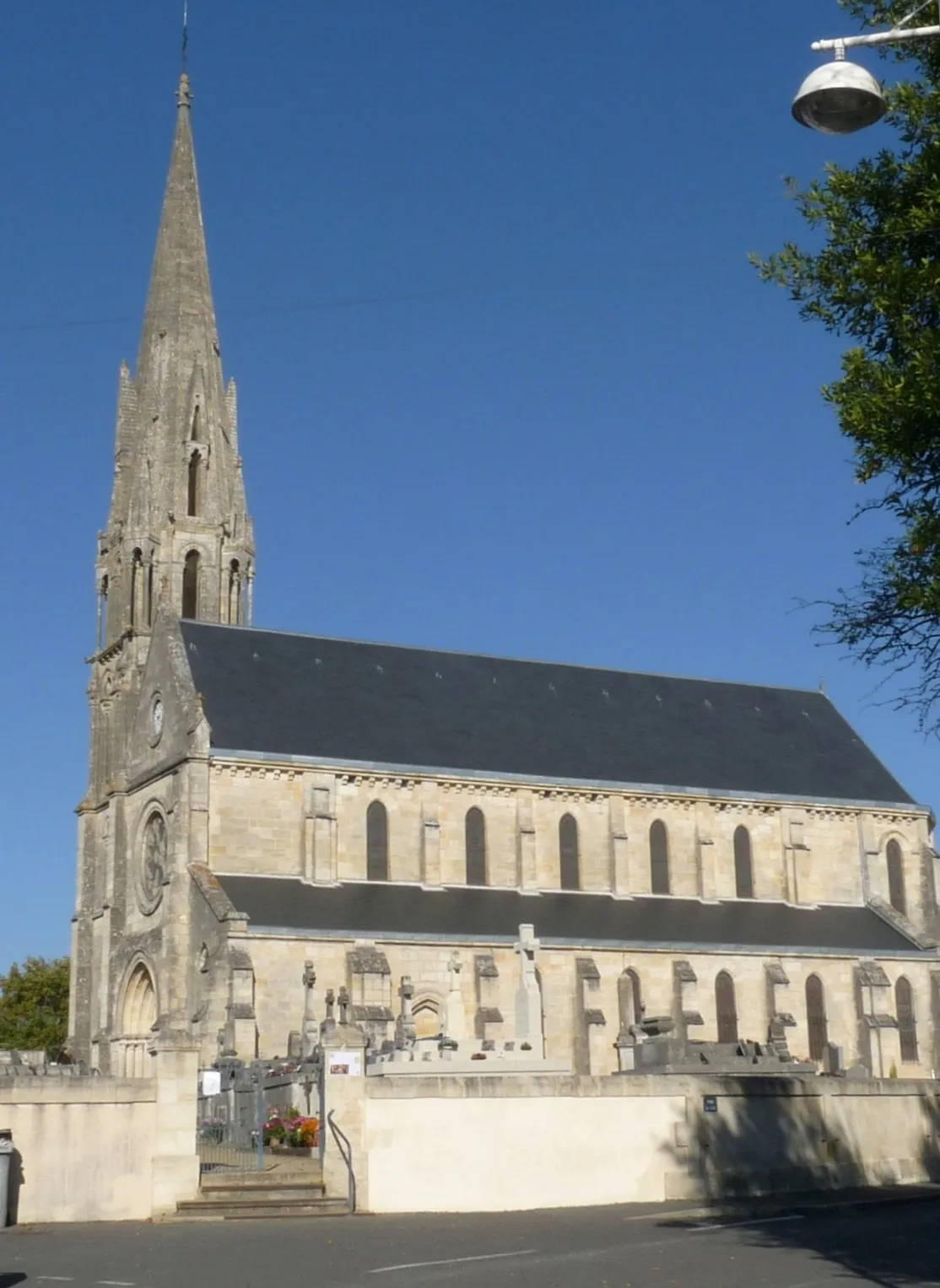 Photo showing: Eglise de Périssac, Gironde, France