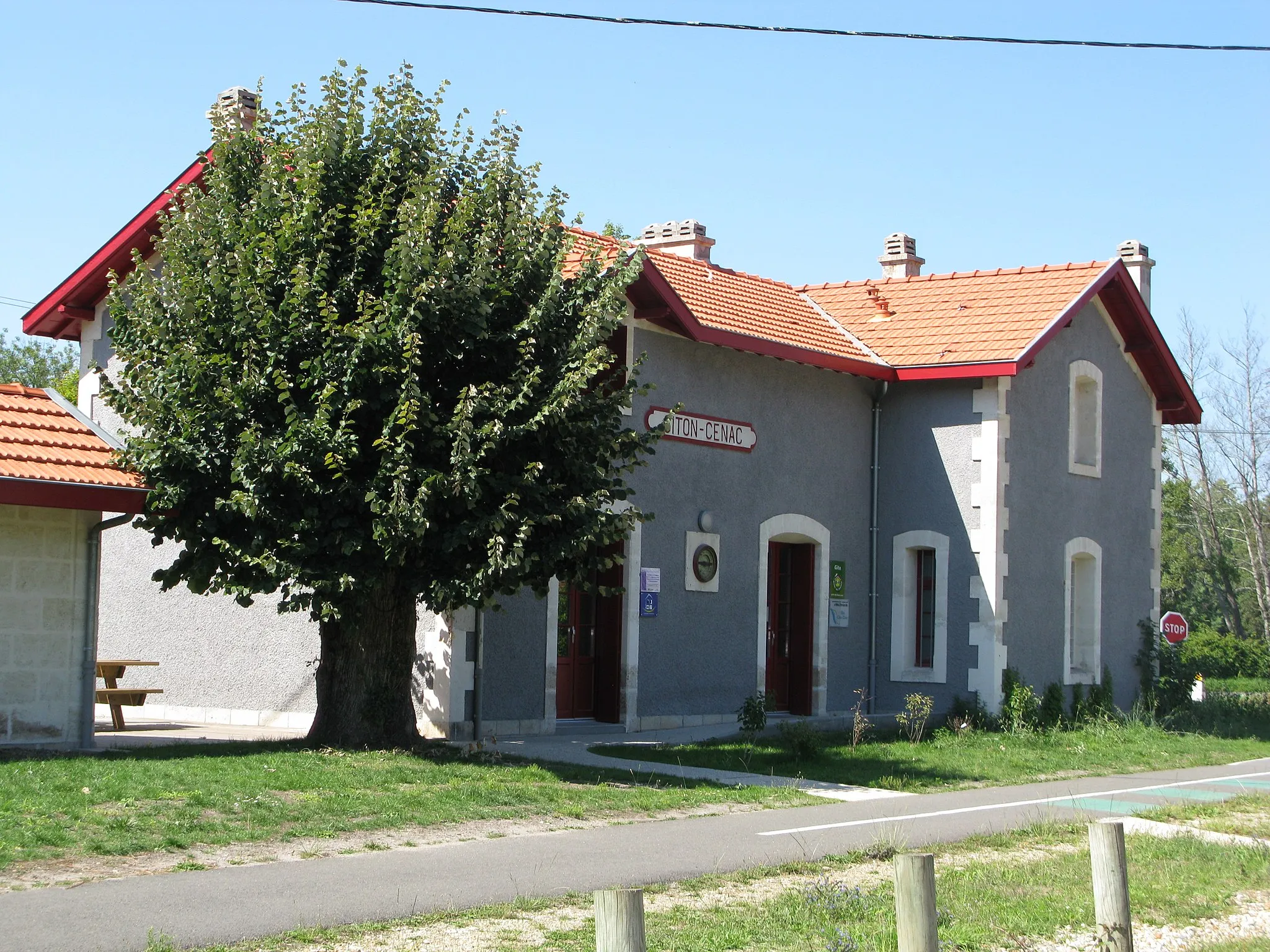 Photo showing: Ancienne gare de Citon-Cénac