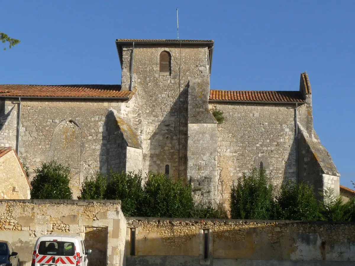Photo showing: Eglise d'Orignolles, Charente-Maritime, France