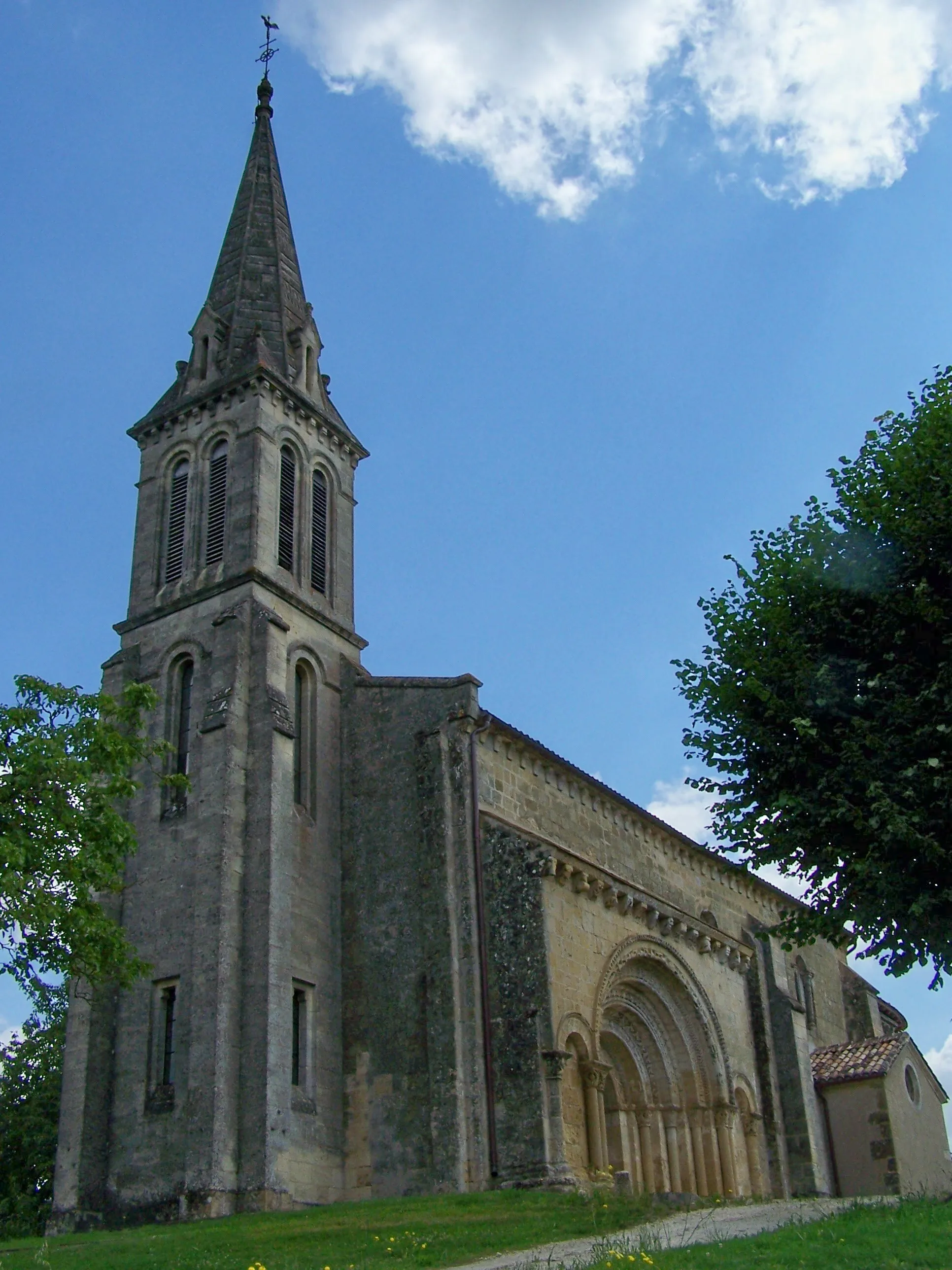 Photo showing: Église de Saint-Martin-de-Sescas, Gironde, France