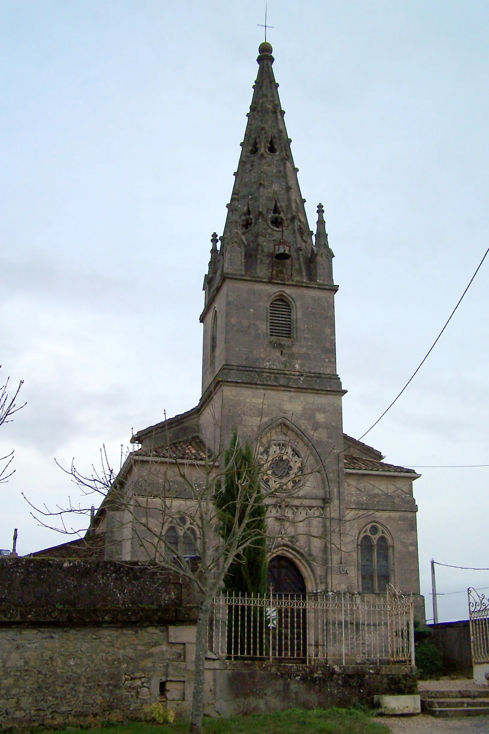 Photo showing: Church of Saint-André-du-Bois (Gironde, France)