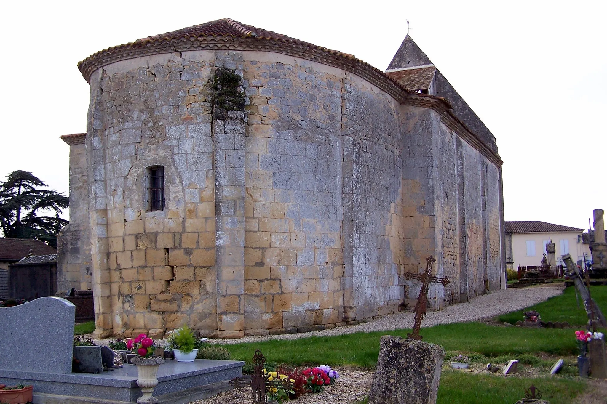 Photo showing: Church of Saint-Martial (Gironde, France)