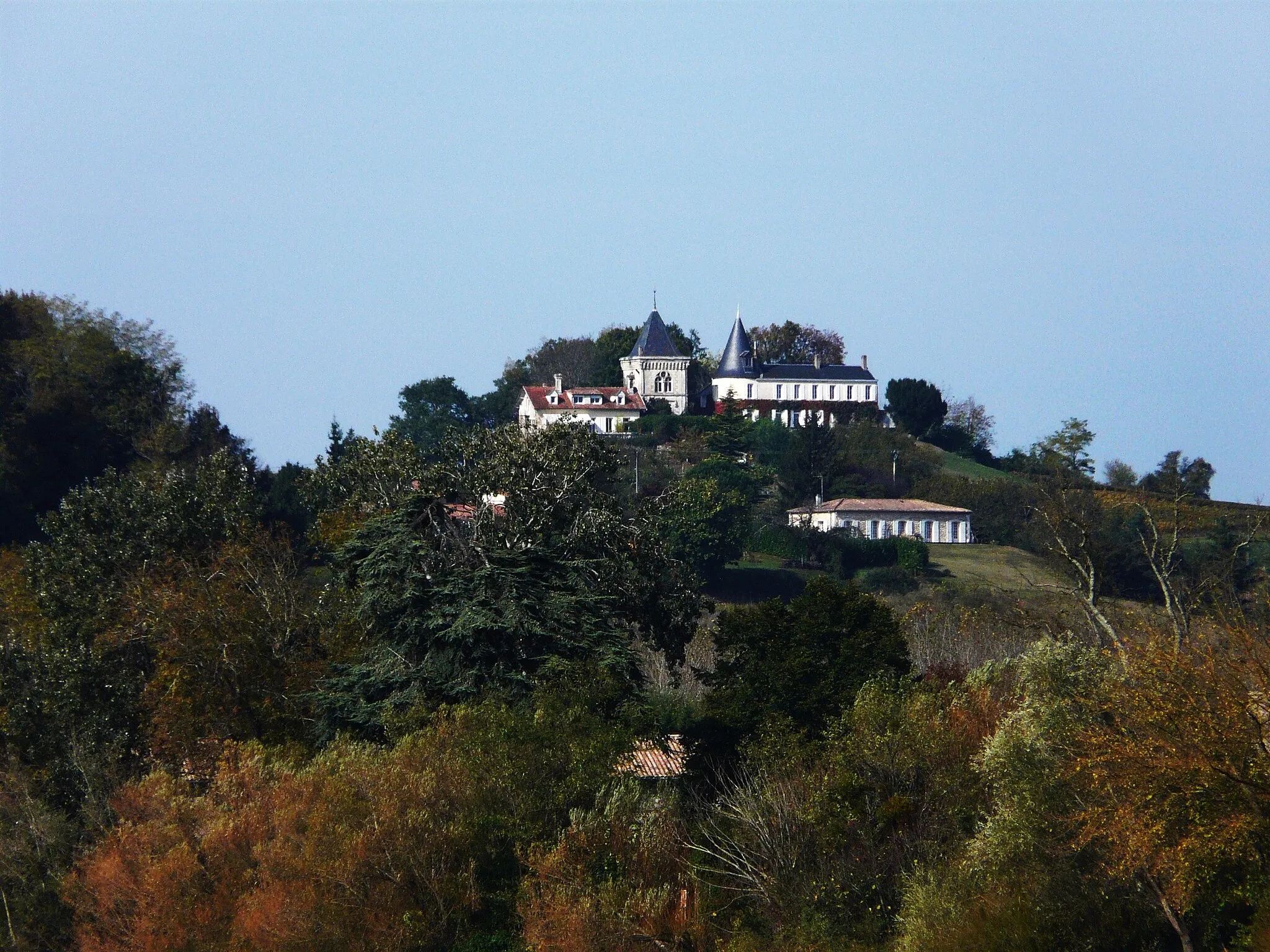 Photo showing: Fronsac, Gironde, France (vue prise depuis Libourne)