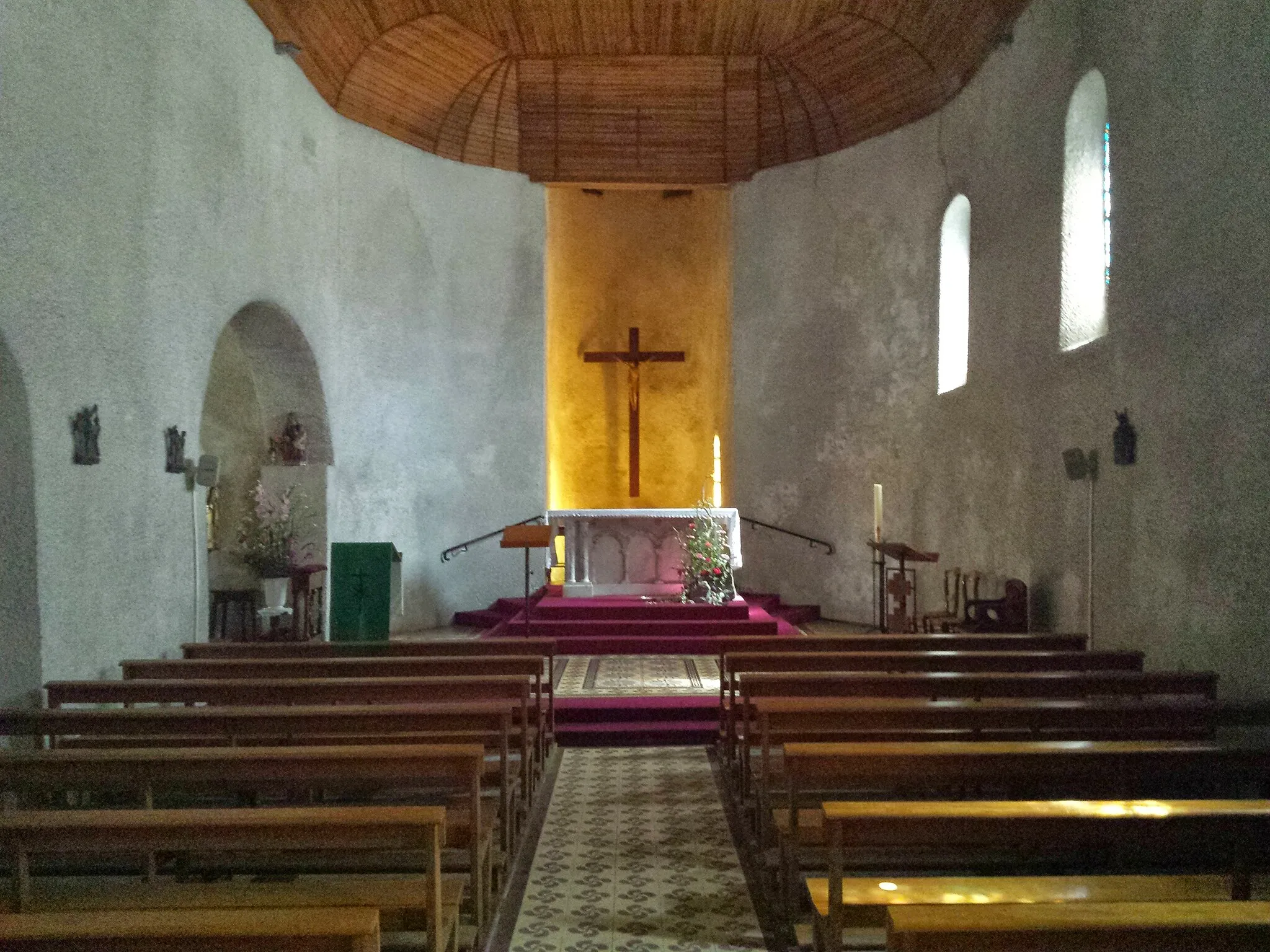 Photo showing: Church in Vielle-Staint-Girons