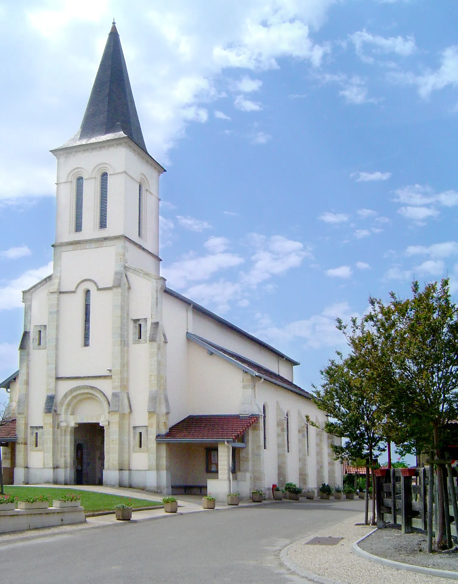 Photo showing: Glèisa de Sent Bertomiu de Sèrraslos ; Sèrraslos e Arribans ; Gasconha