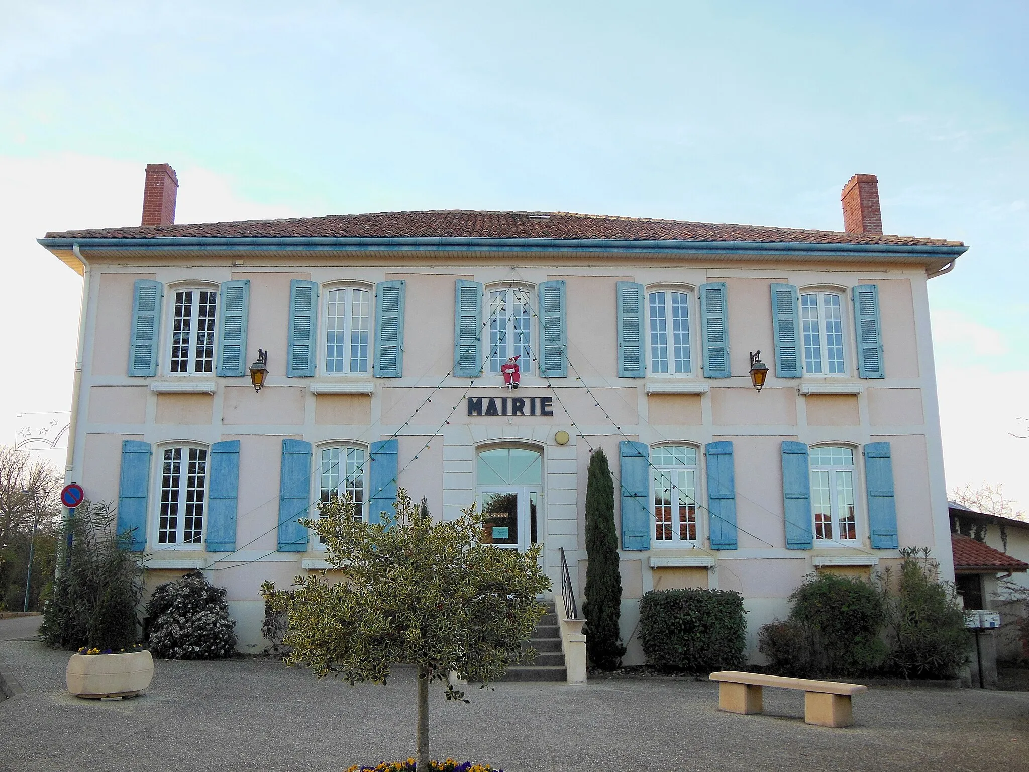 Photo showing: Mairie de Sainte-Colombe (Landes, France)