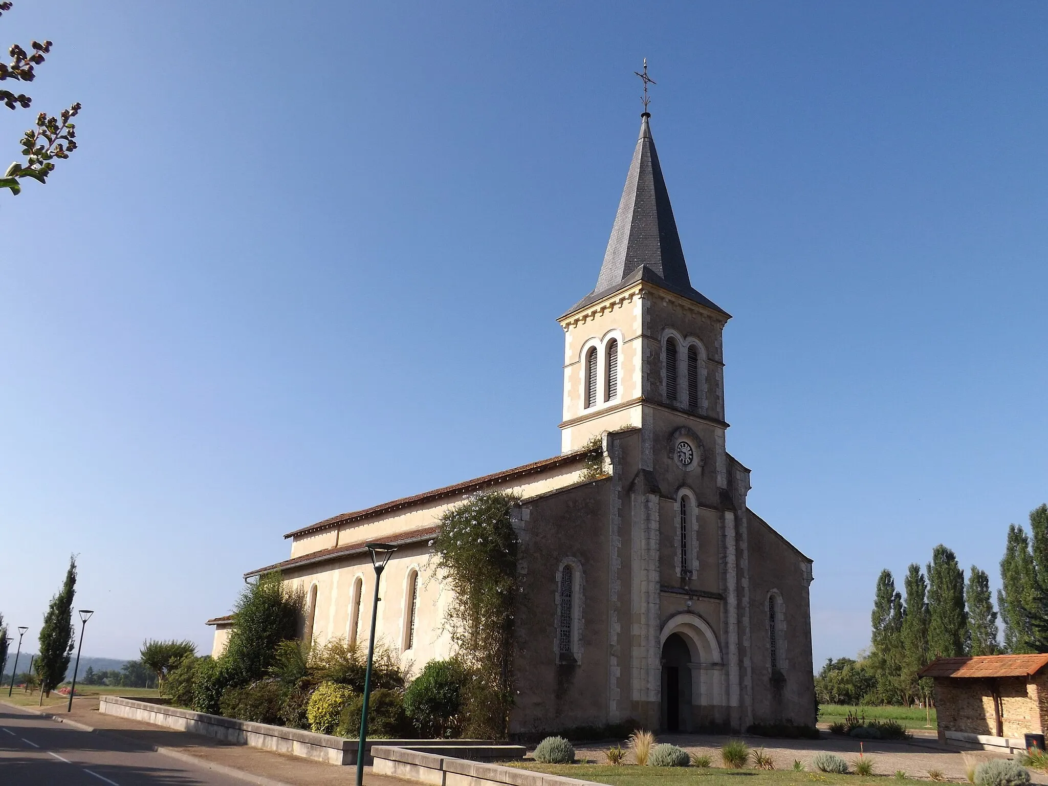 Photo showing: Glèisa de Montsegur, Shalòssa, Gasconha