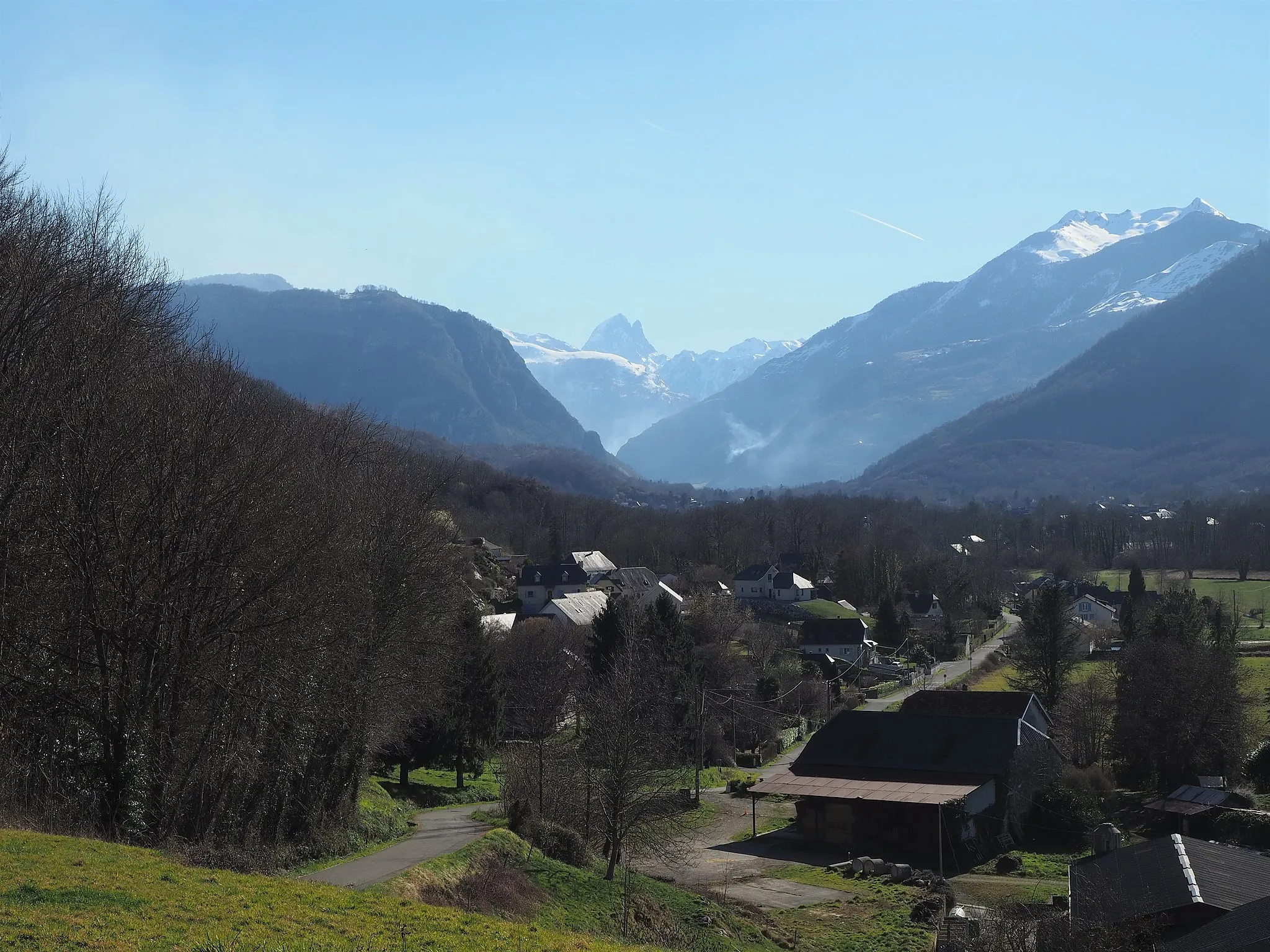 Photo showing: Le village de Meyracq, dans la commune de Sévignacq-Meyracq.