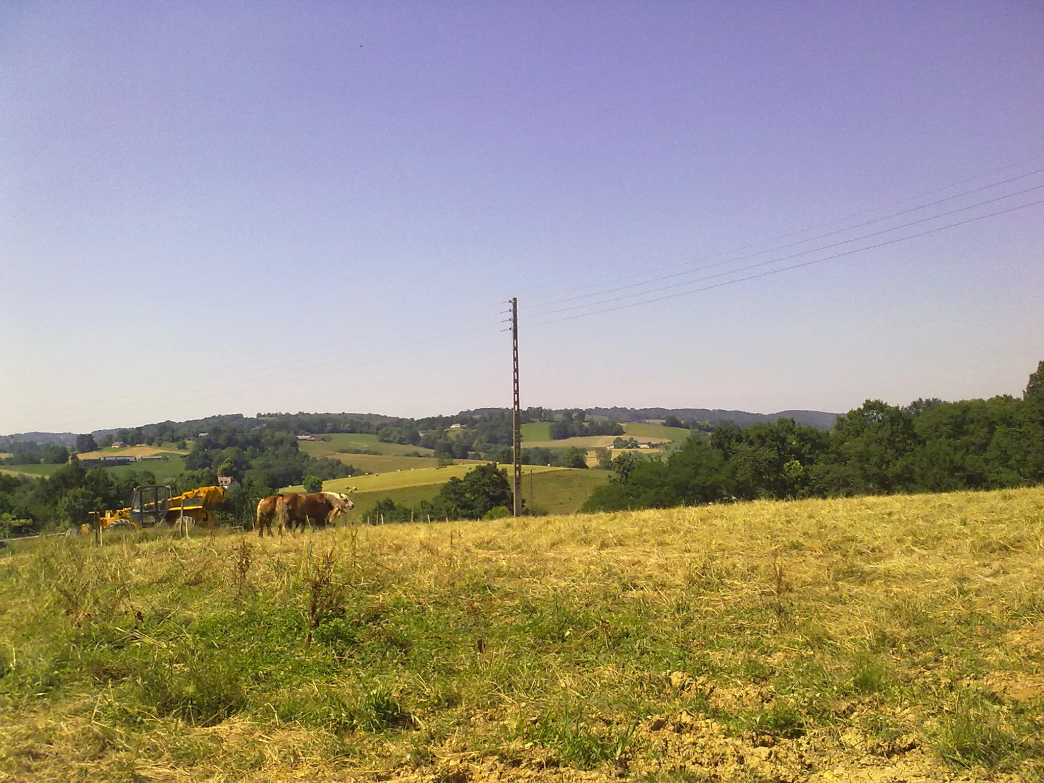 Photo showing: Paysage depuis Haut-de-Bosdarros.