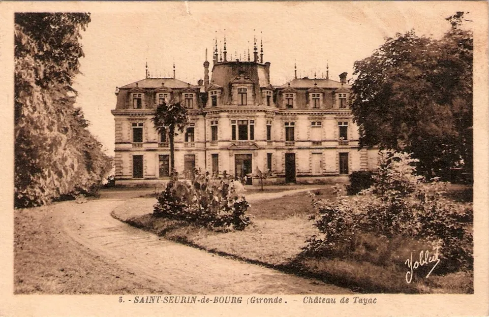 Photo showing: Saint-Seurin-de-Bourg - château de Tayac