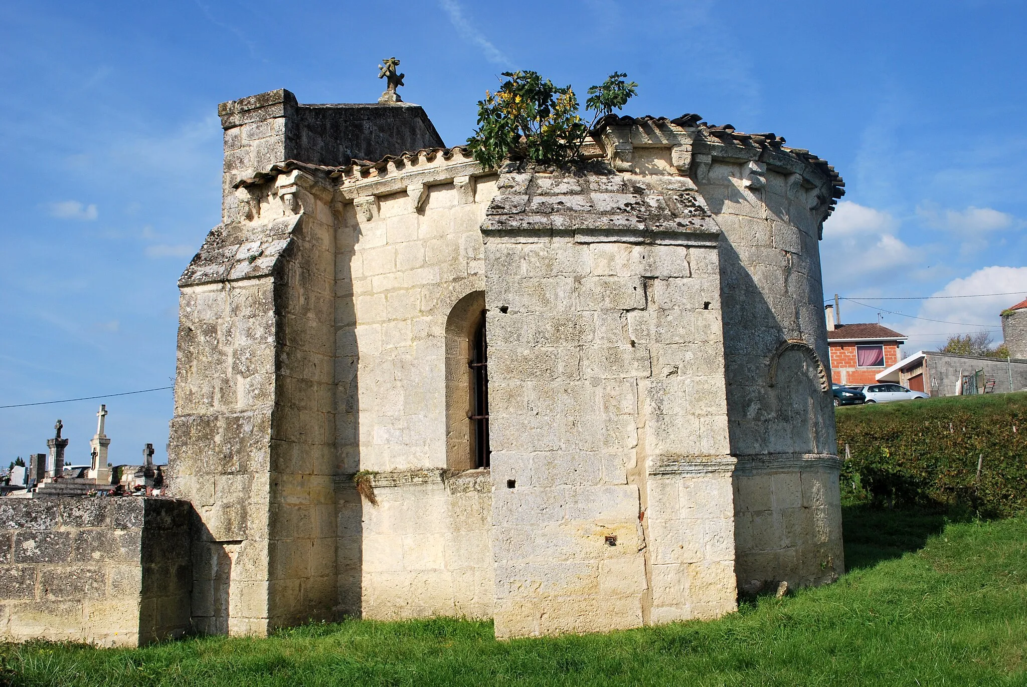 Photo showing: Prignac-et-Marcamps église St Félix de Cazelle