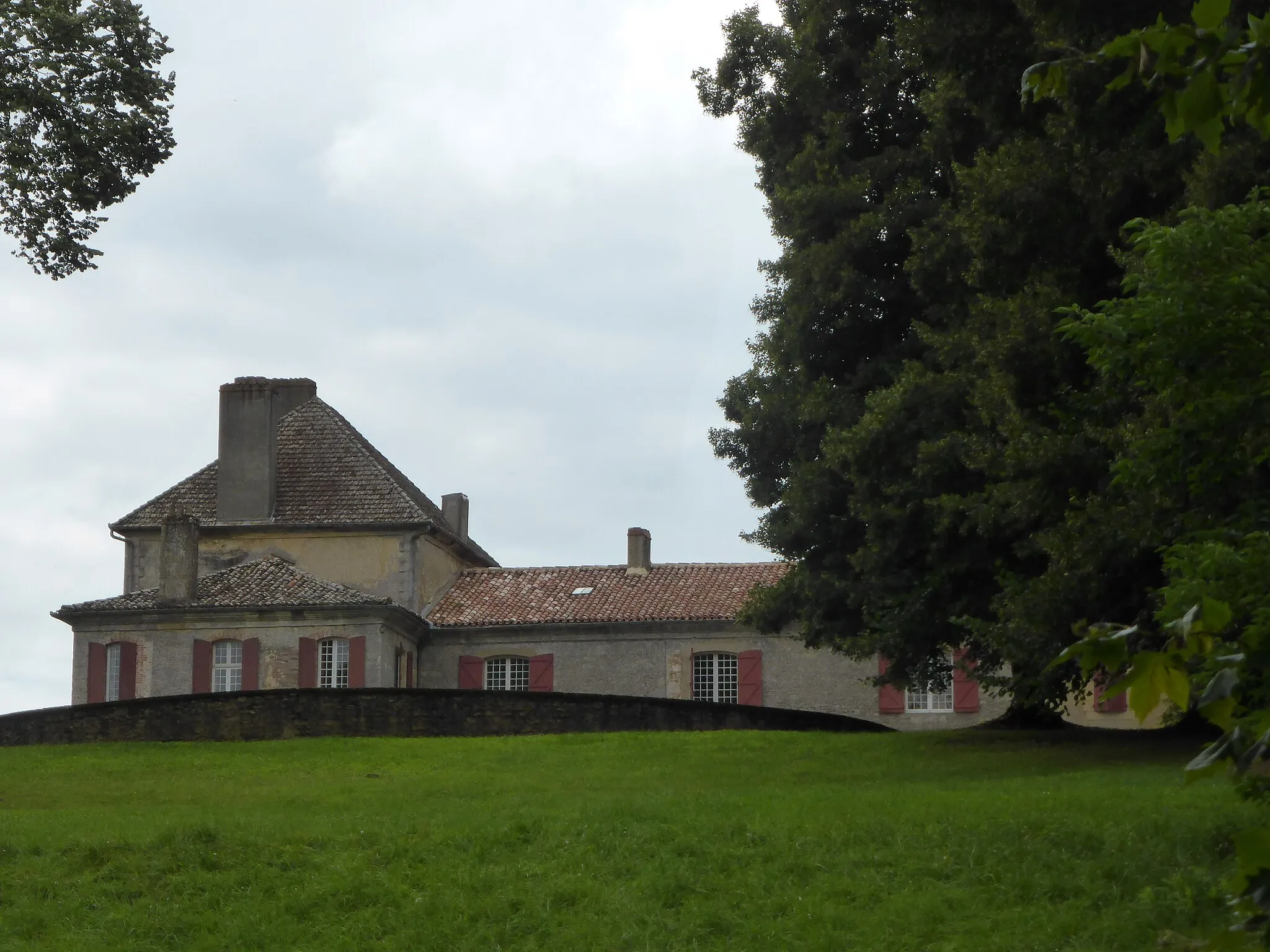 Photo showing: Château de Barrau, à Castex d'Armagnac, dans le Gers.