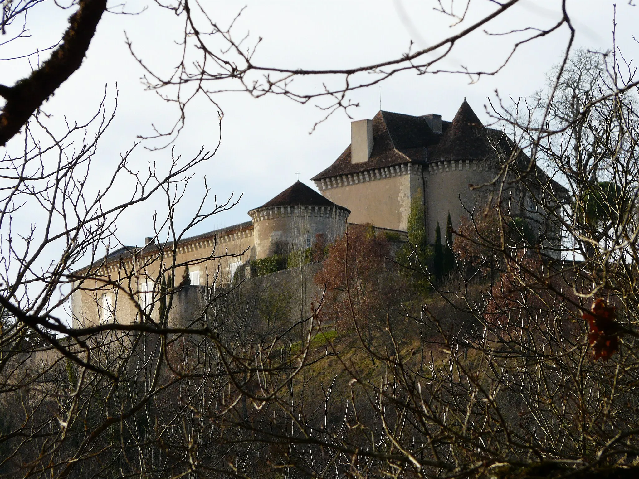 Photo showing: Le château du Puy-Saint-Astier, Saint-Astier, Dordogne, France