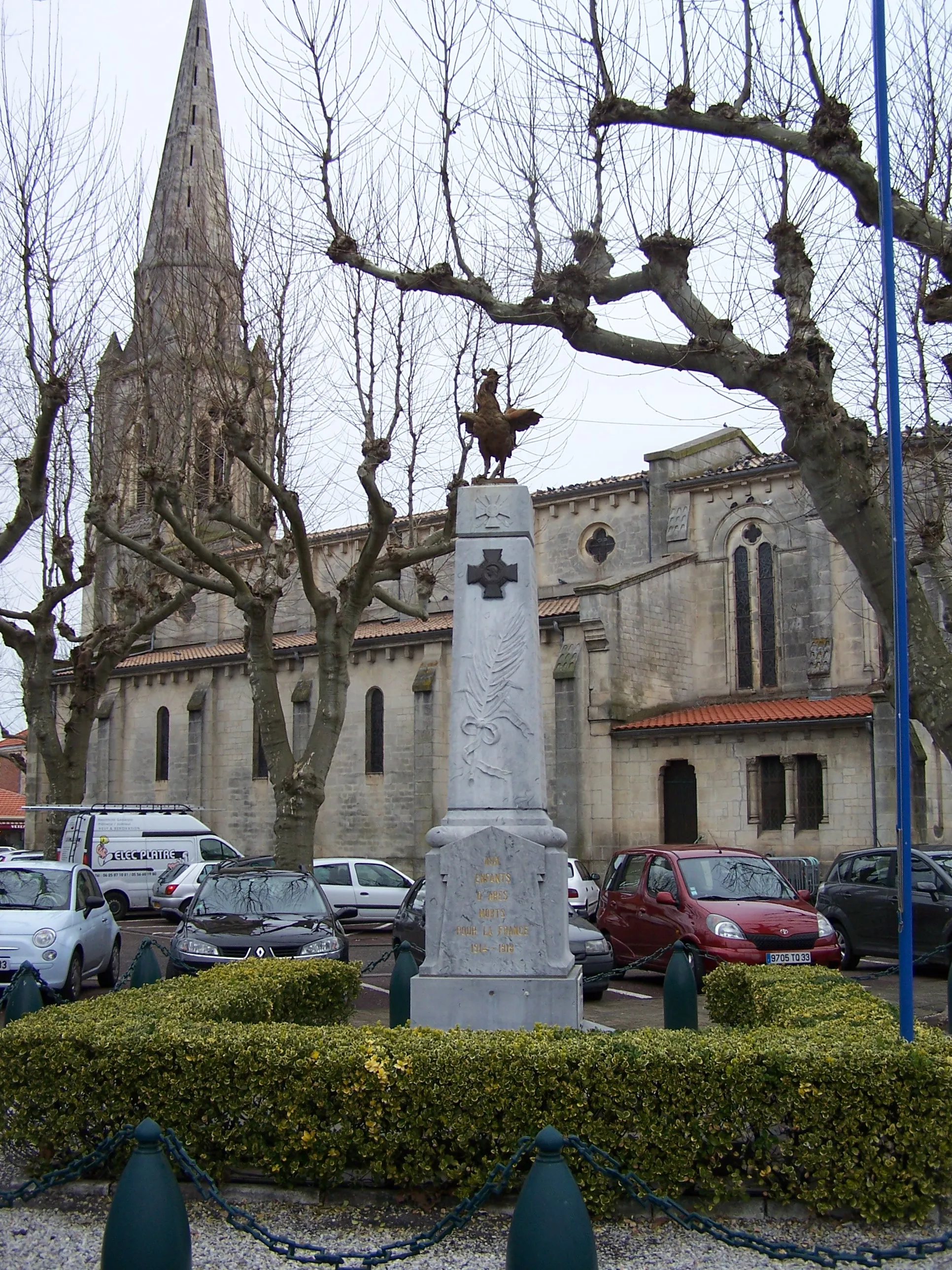 Photo showing: Monument aux morts d'Arès, Gironde, France