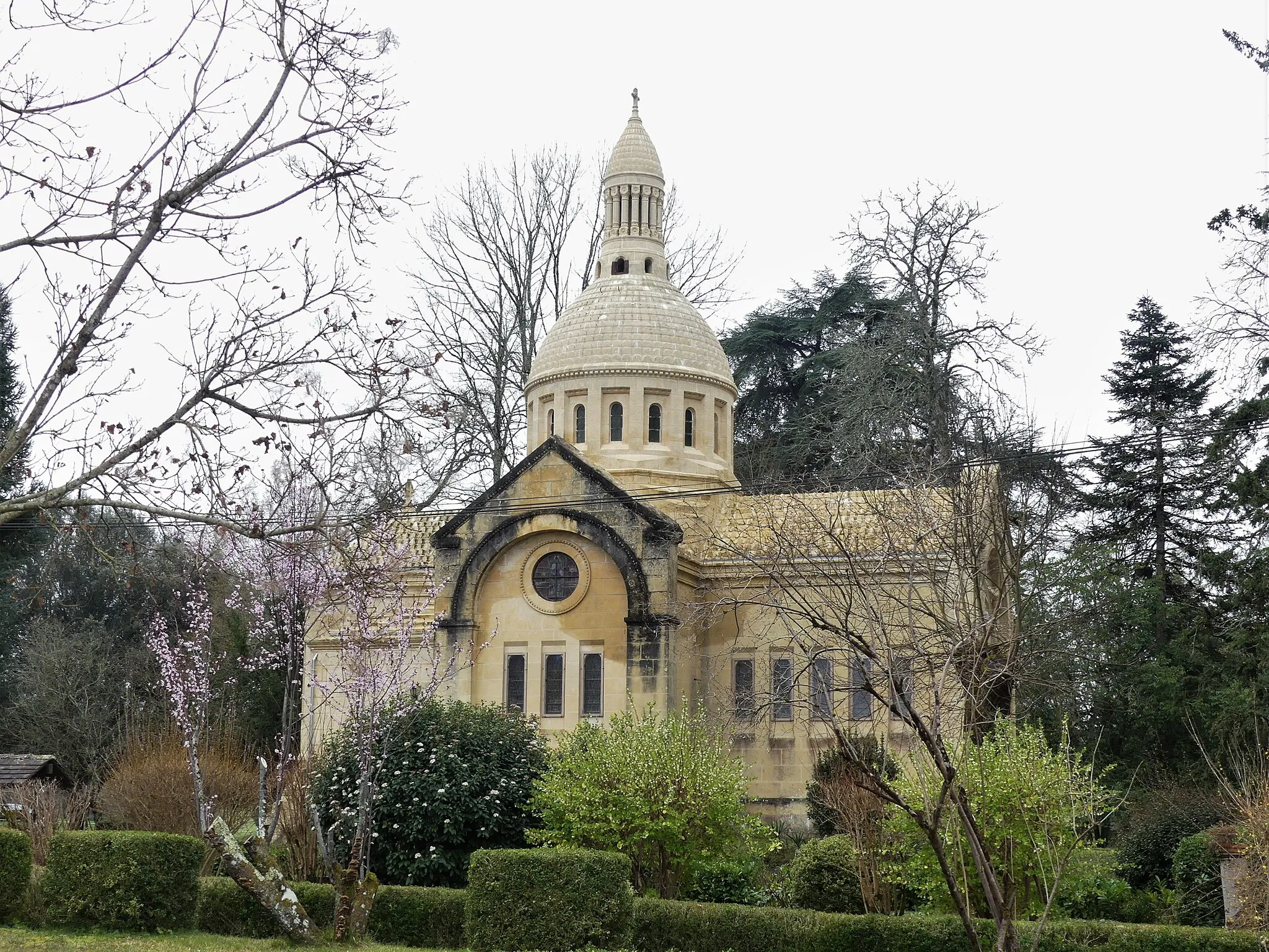 Photo showing: La chapelle de Lapeyrouse, Saint-Félix-de-Villadeix, Dordogne, France.