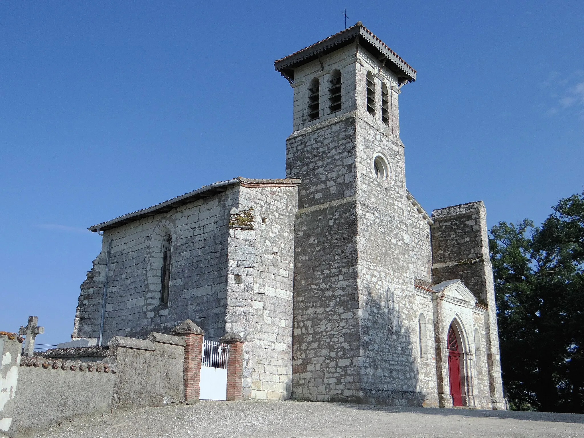 Photo showing: Saint-Paul-d'Espis - Église Saint-Jean de Cornac (Tarn-et-Garonne, France)