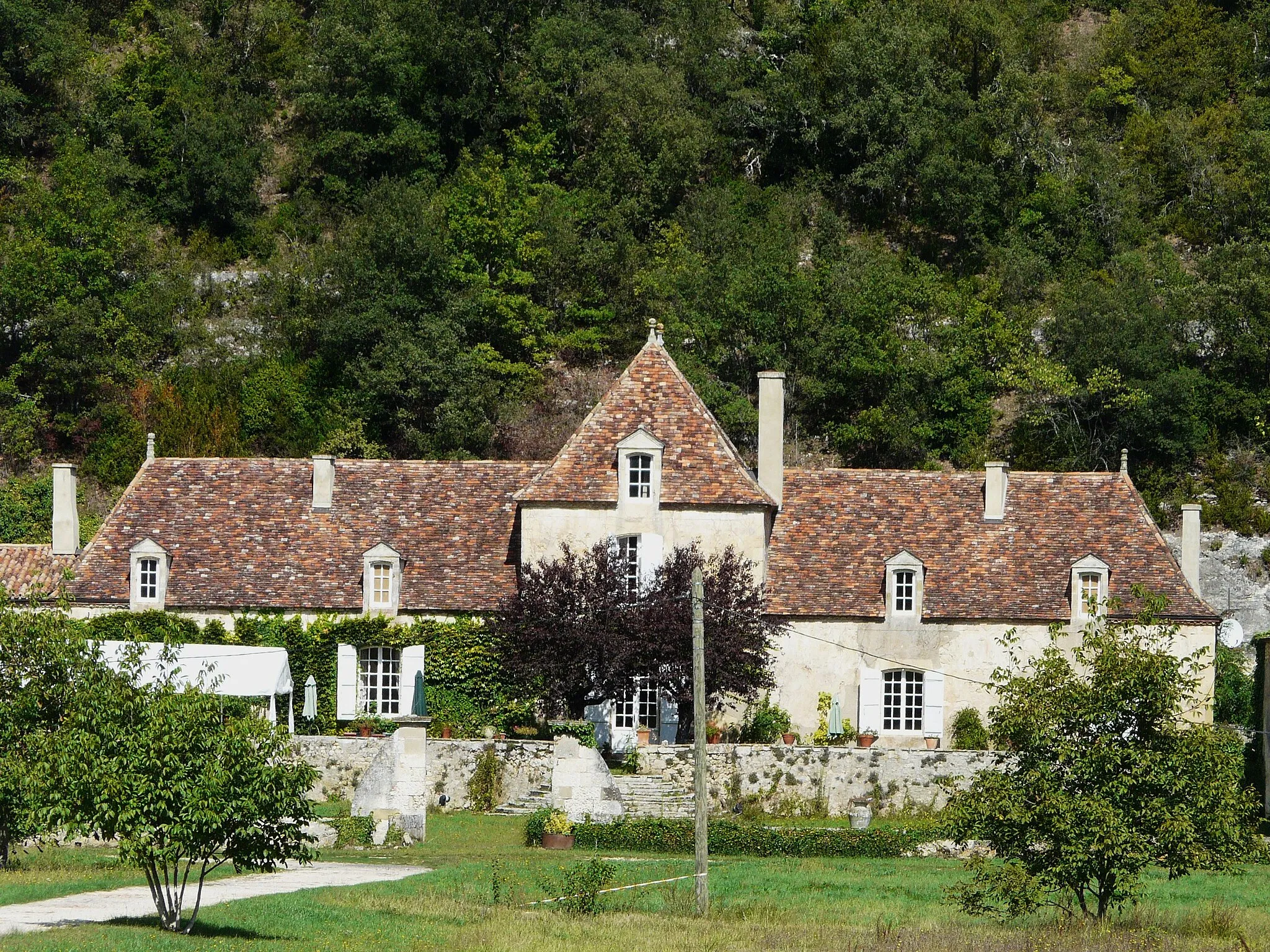 Photo showing: Le logis principal de la chartreuse de la Borie-Basse, Baneuil, Dordogne, France.