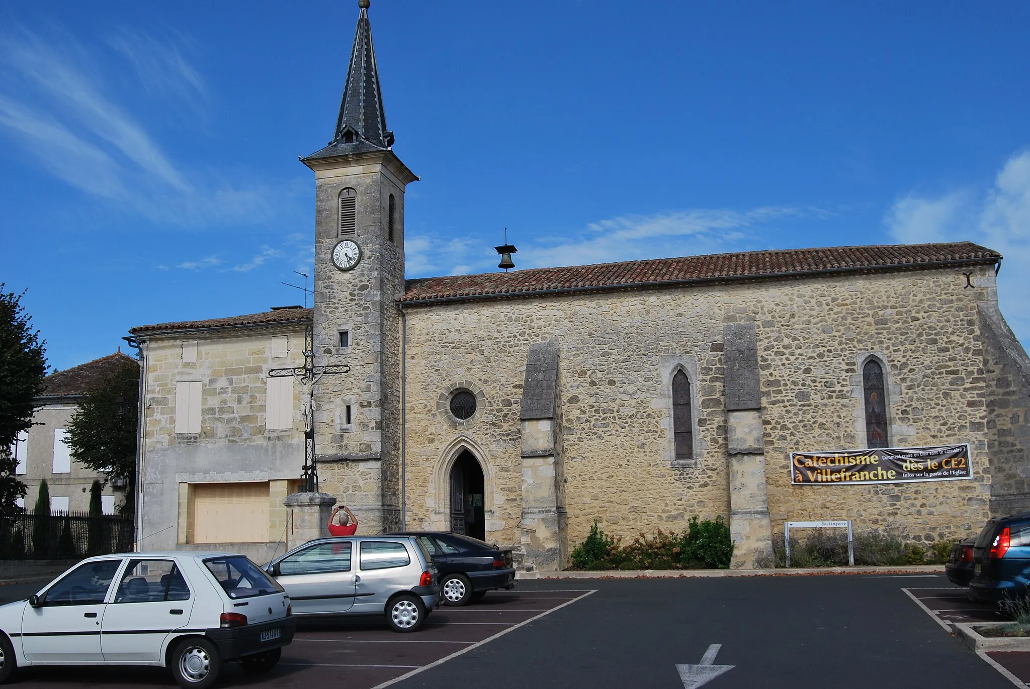 Photo showing: Villefranche-de-Lonchat Chapelle Ste-Anne