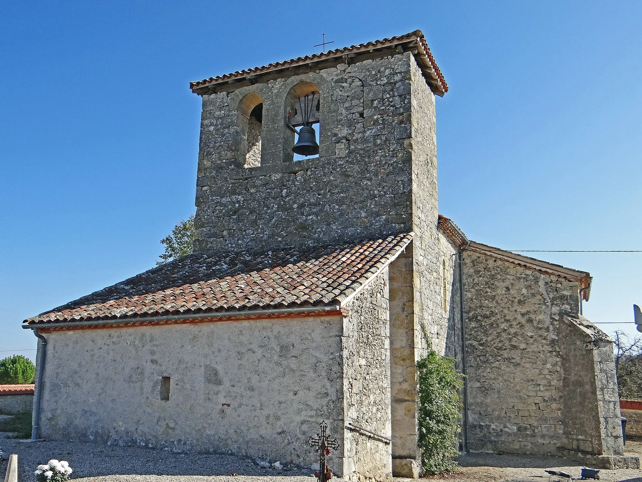 Photo showing: Dolmayrac - Église Saint-Cloud-Saint-Martin de Lamaurelle