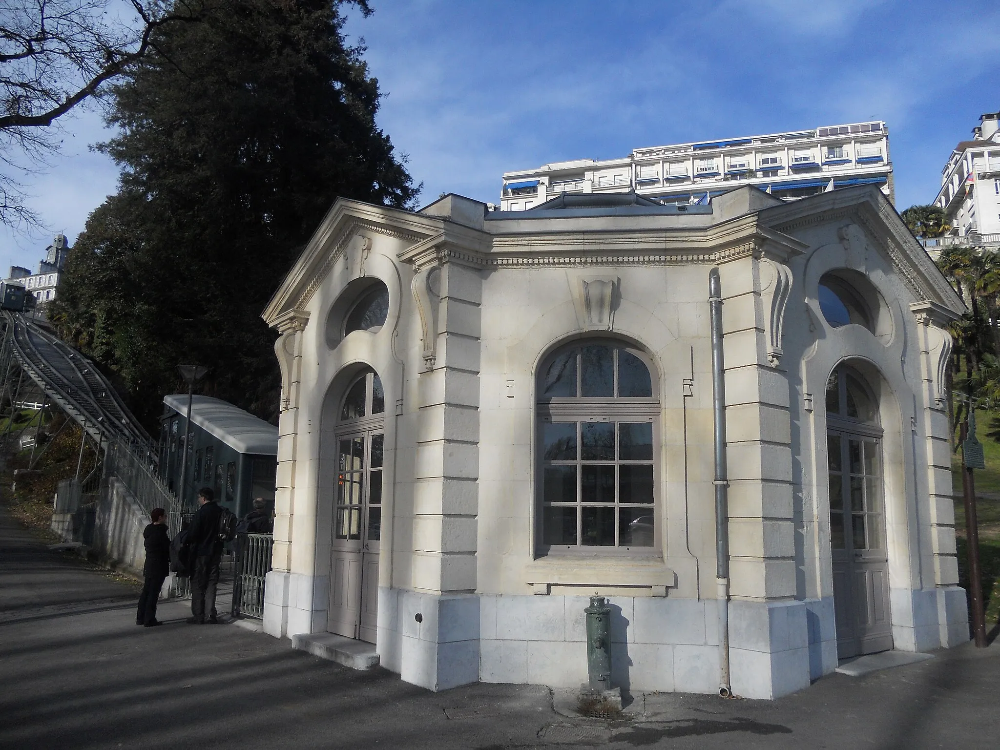 Photo showing: La rotonde du Funiculaire de Pau