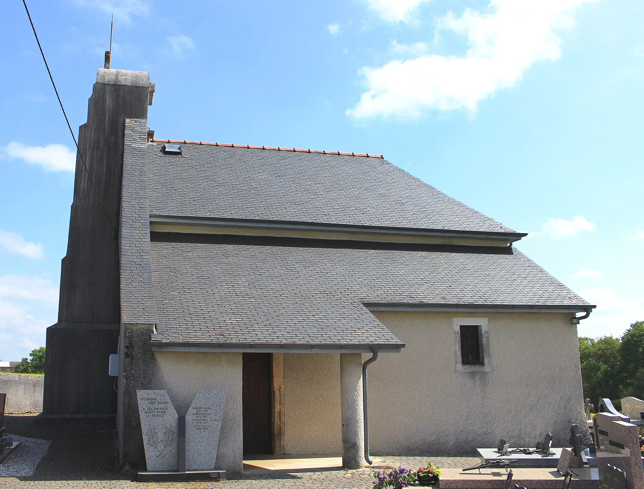 Photo showing: Église Notre-Dame-de-l'Assomption de Villenave-près-Béarn (Hautes-Pyrénées)