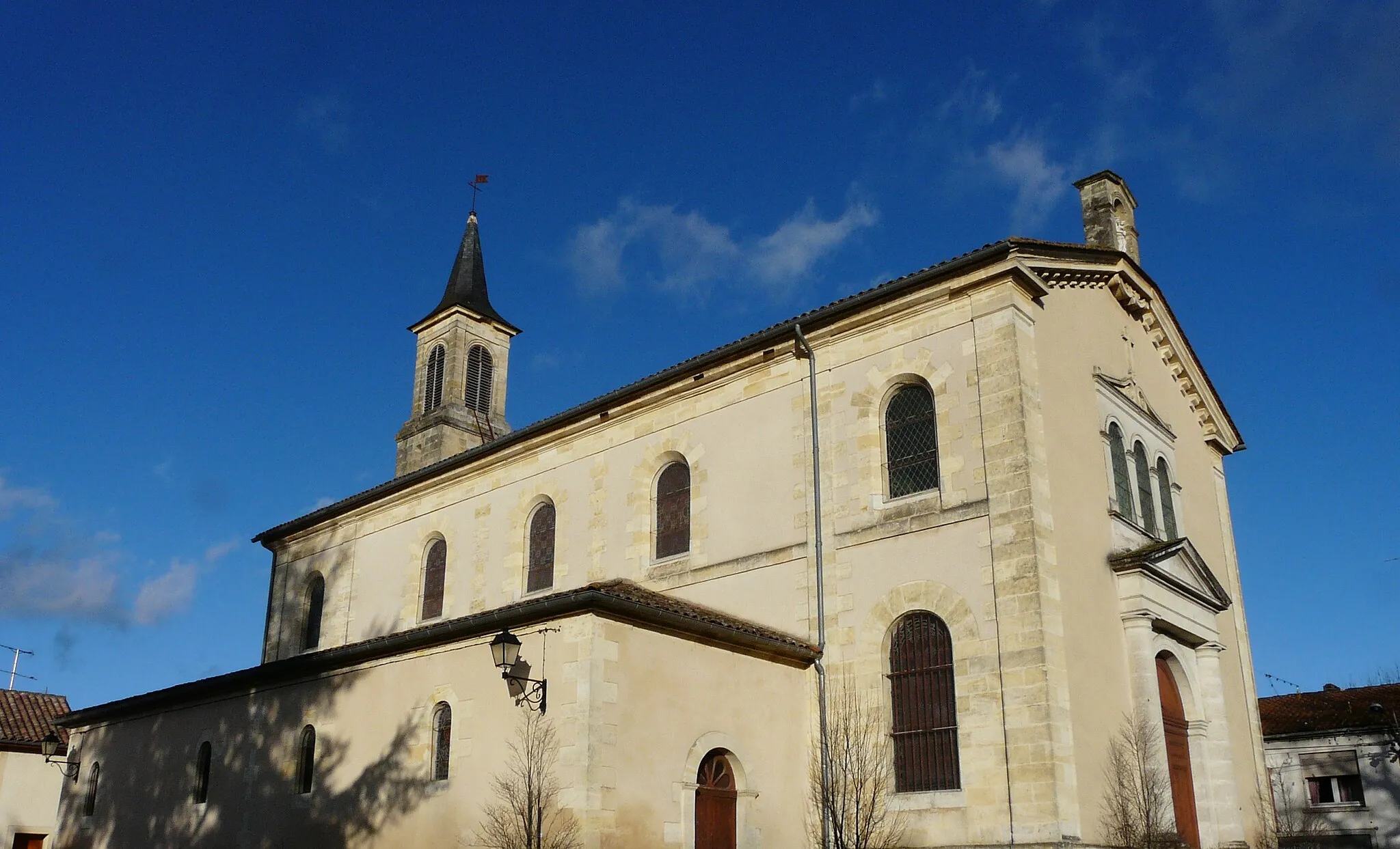 Photo showing: L'église Notre-Dame de l'Assomption, Montpon-Ménestérol, Dordogne, France