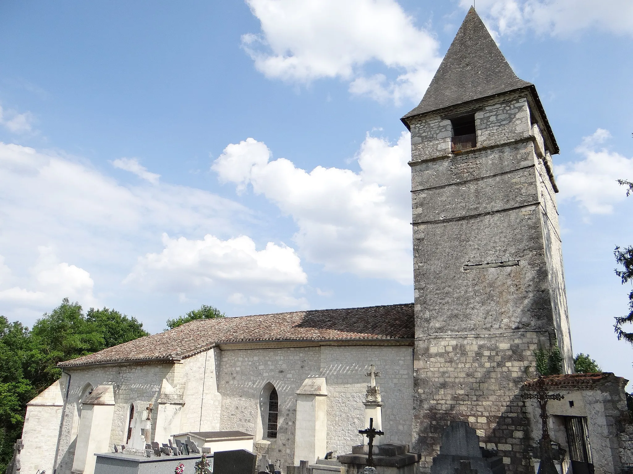 Photo showing: Touffailles - Église Saint-Christophe