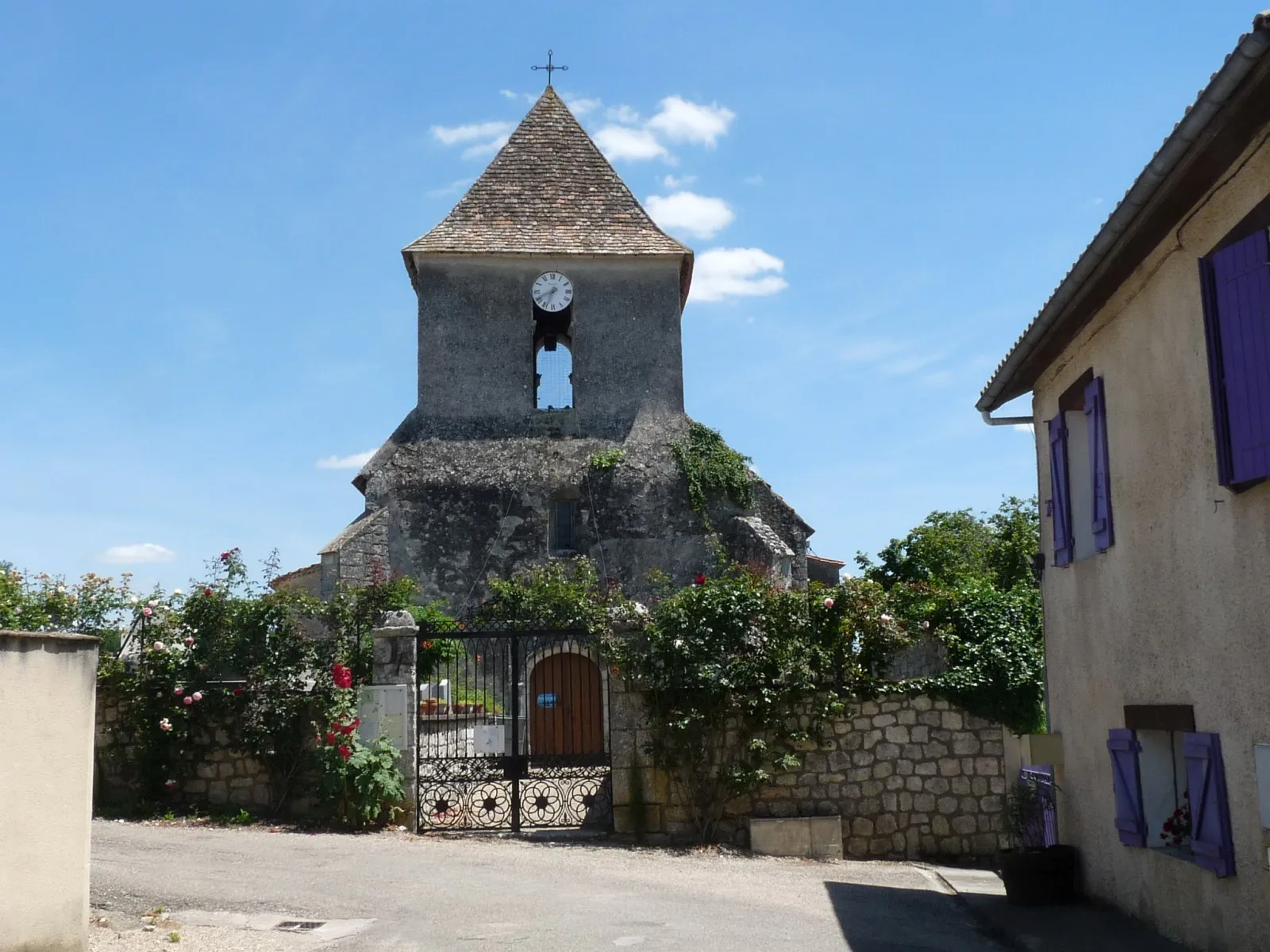 Photo showing: Eglise de Villeneuve-de-Duras, Lot-et-Garonne, France