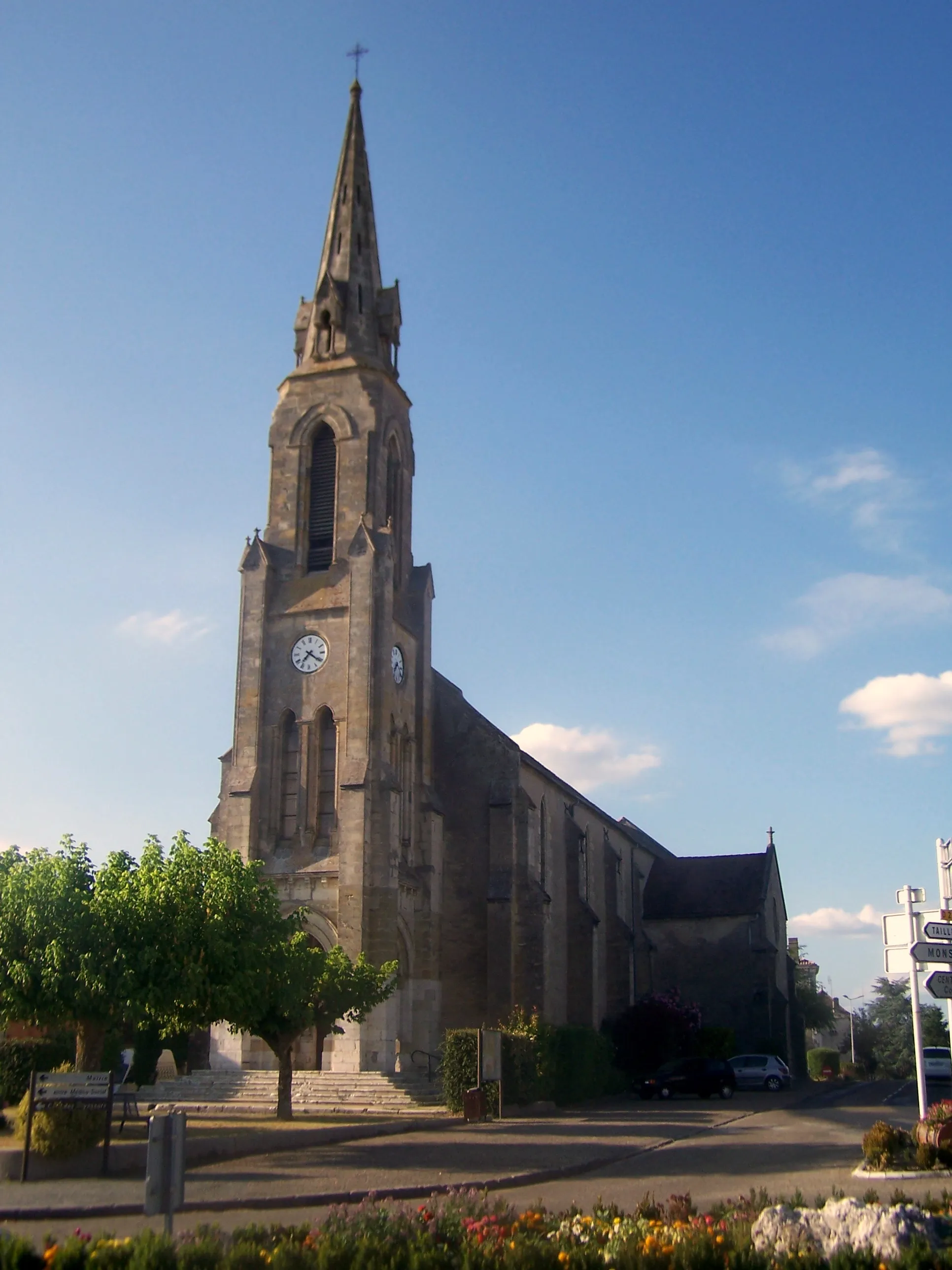 Photo showing: Saint Peter church of Lévignac-de-Guyenne (Lot-et-Garonne, France)