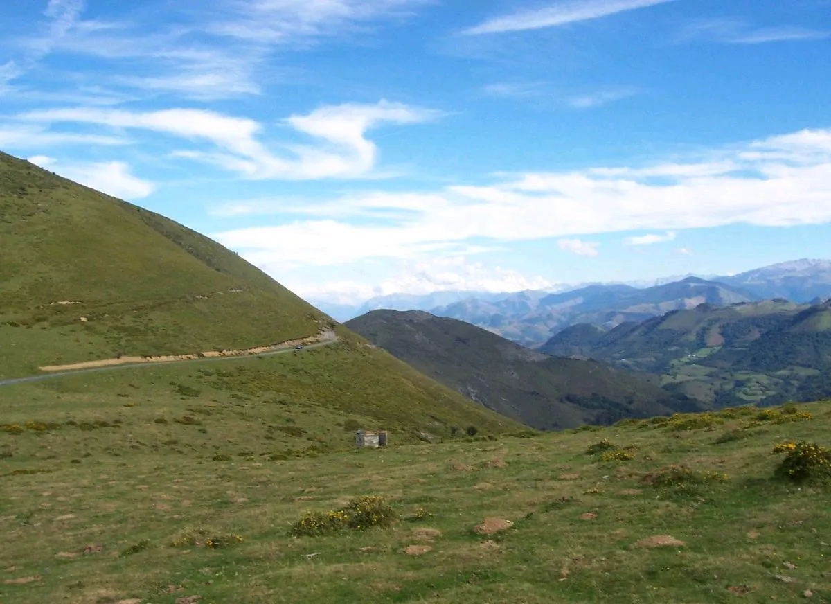 Photo showing: Col de Burdin Olatze dans les Arbailles, ce col est bien connu des chasseurs de palombes