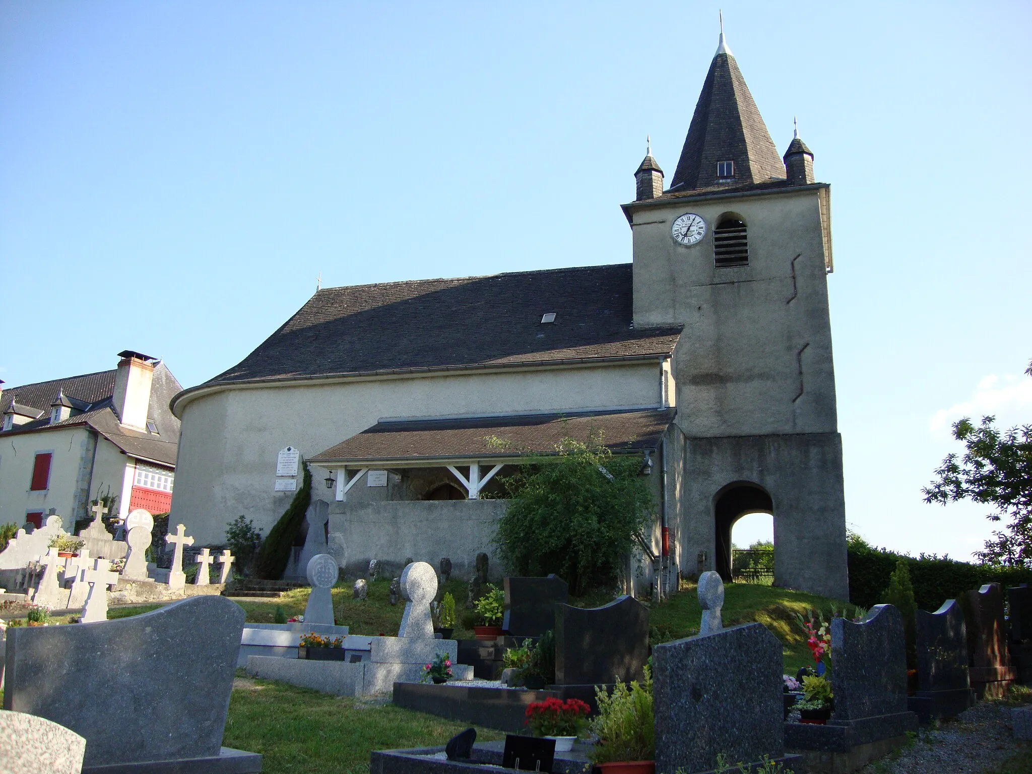 Photo showing: Alos (Alos-Sibas-Abense, Pyr-Atl, Fr) church