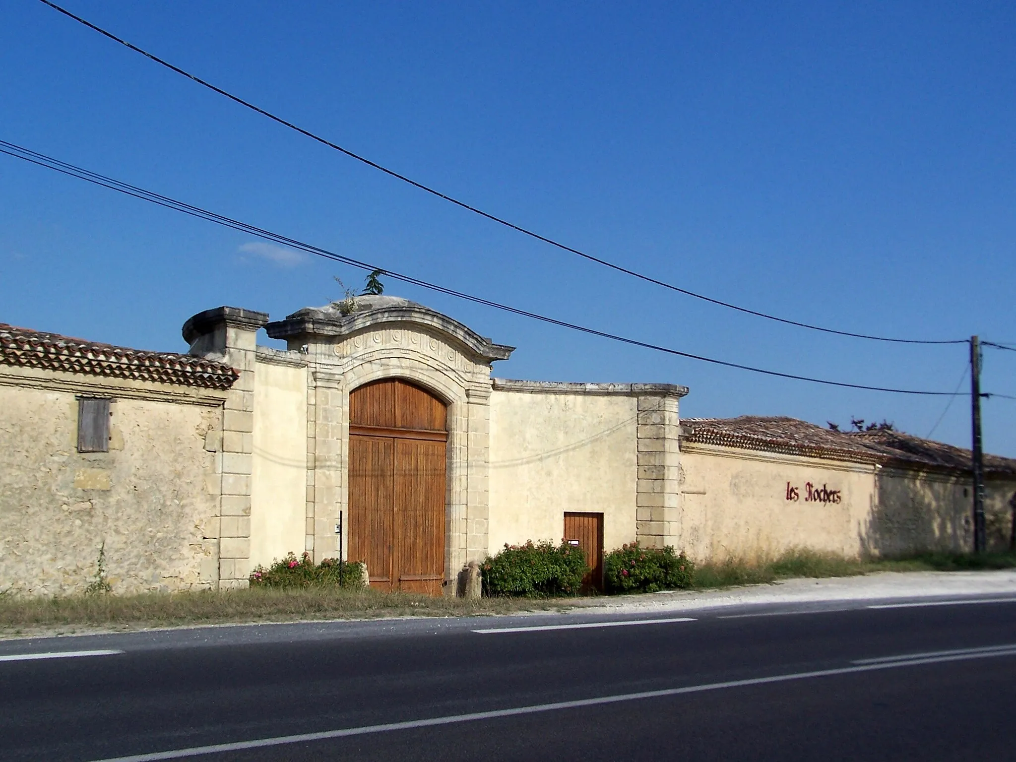 Photo showing: Castle Les Rochers in Preignac (Gironde, France)