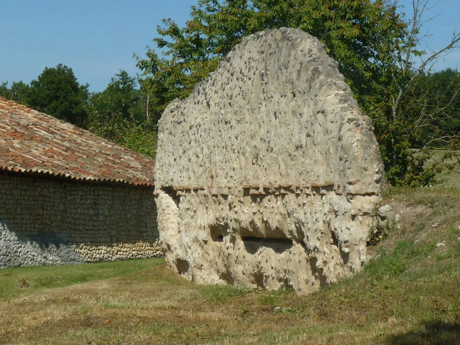 Photo showing: roman villa of Lacou Dauzena at Brossac, Charente, SW France