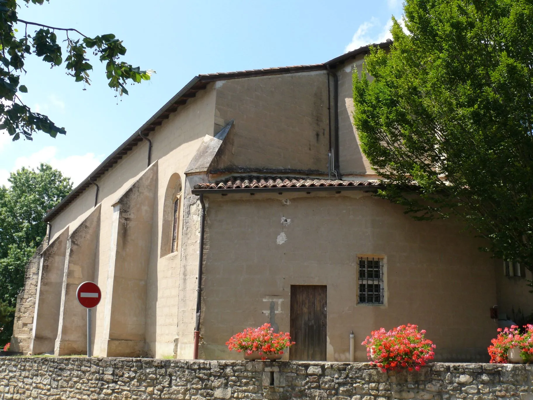 Photo showing: Our Lady's church of Sainte-Marie-de-Gosse (Landes, Aquitaine, France).