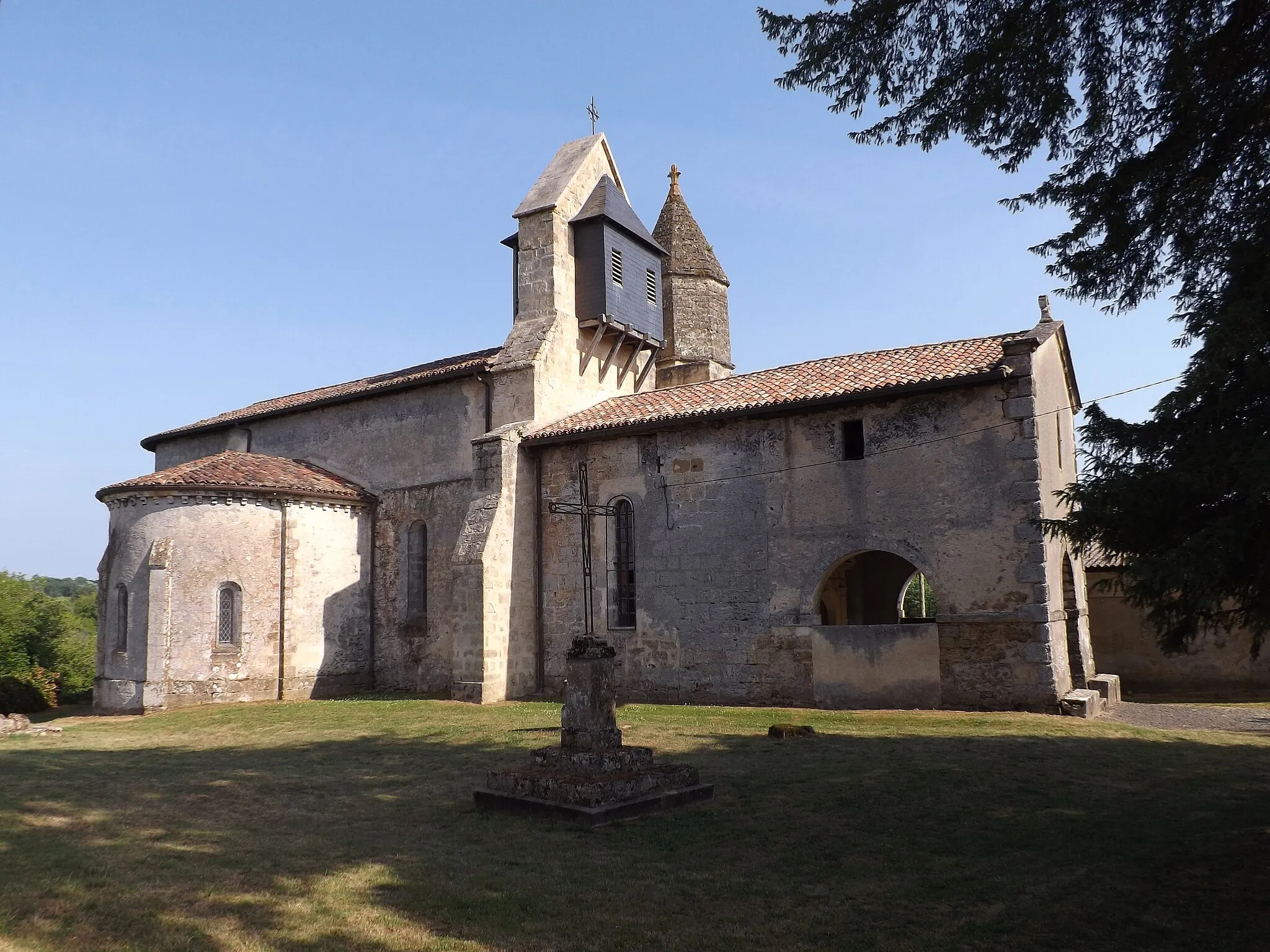 Photo showing: Glèisa de St Joan Baptista de Ponson, Carcen e Ponson, Gasconha