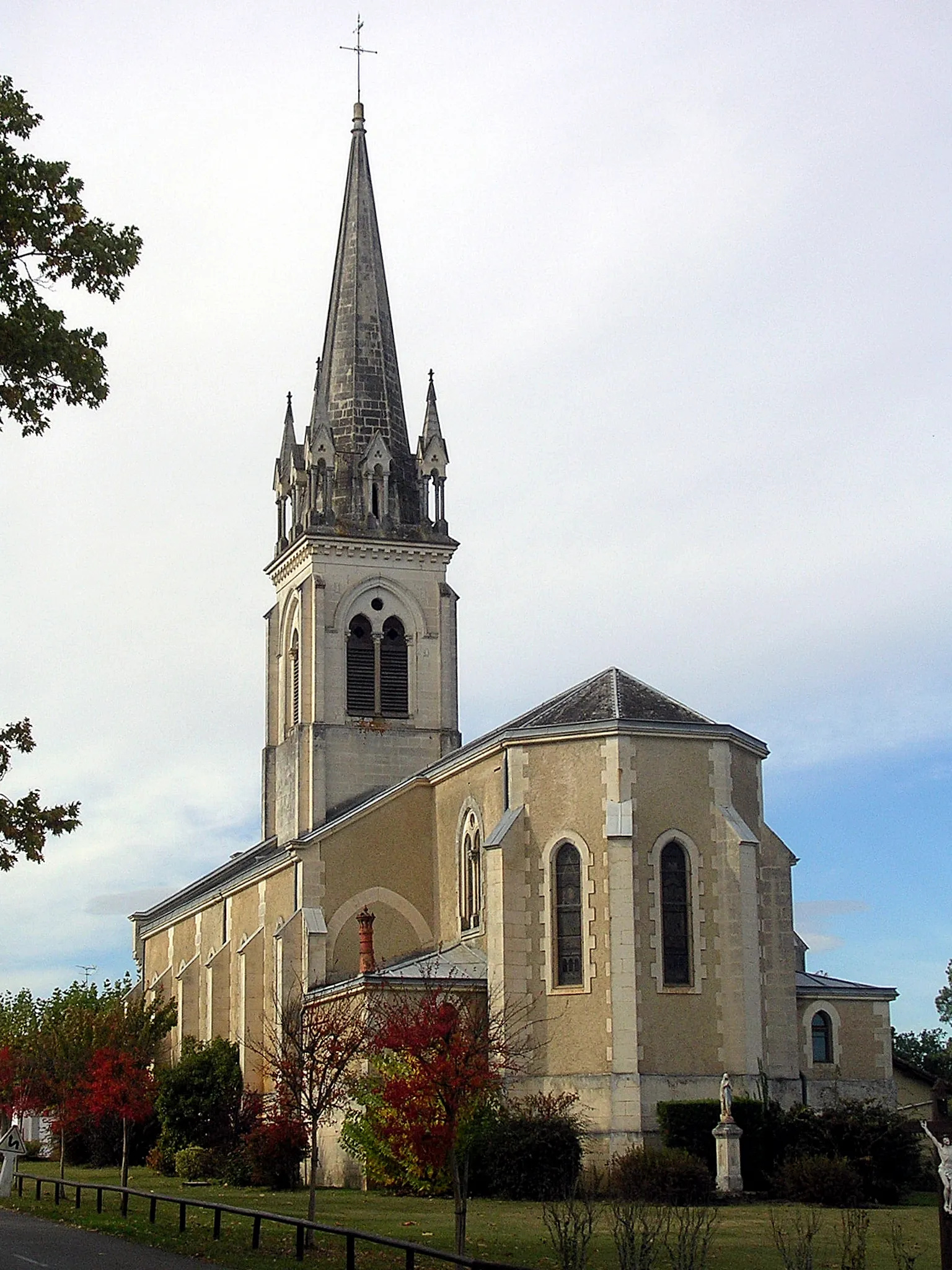 Photo showing: Église Saint-Martin de Cère (Landes, France)