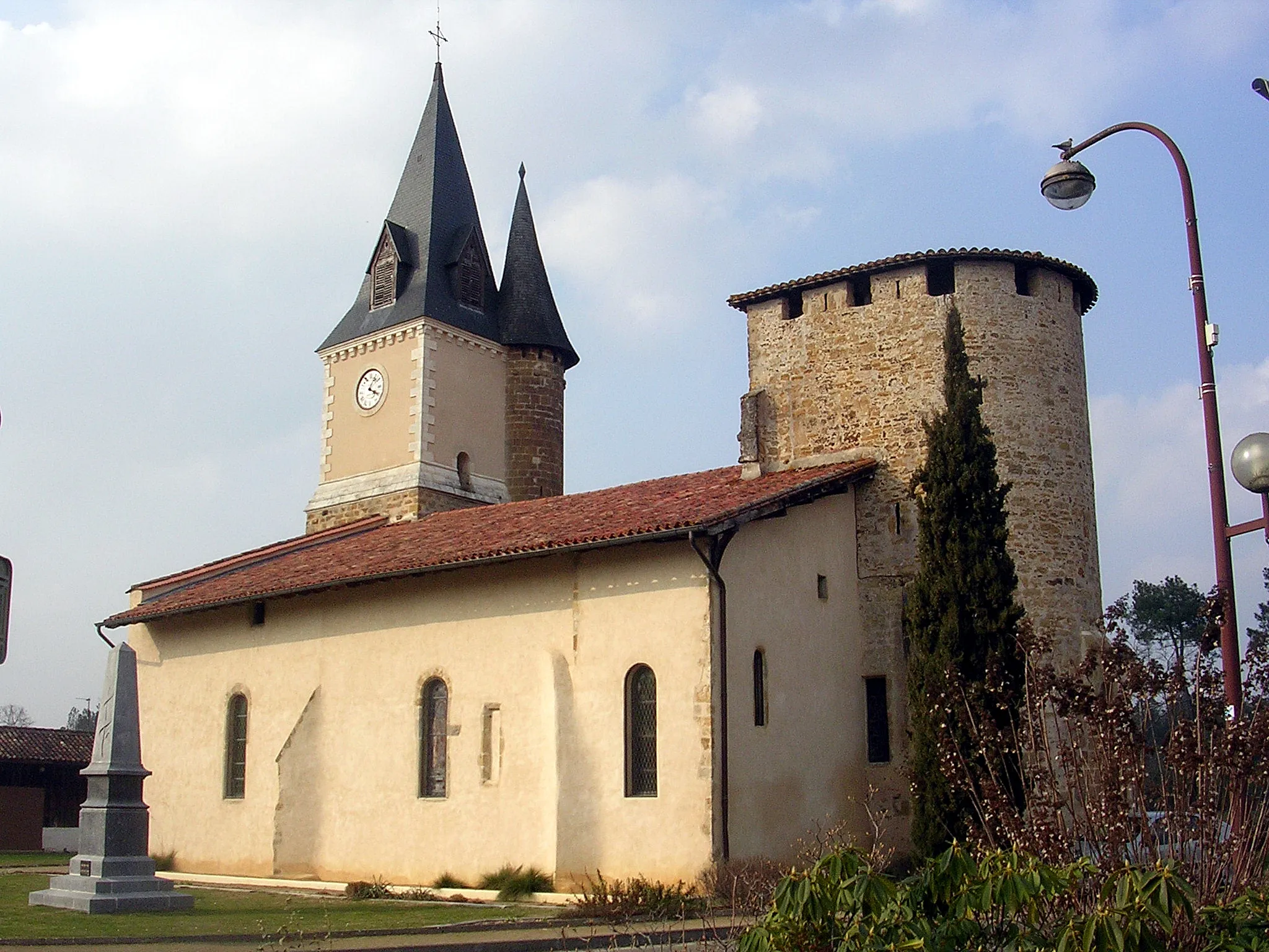Photo showing: Eglise Saint-Médard de Geloux, dans le département français des Landes