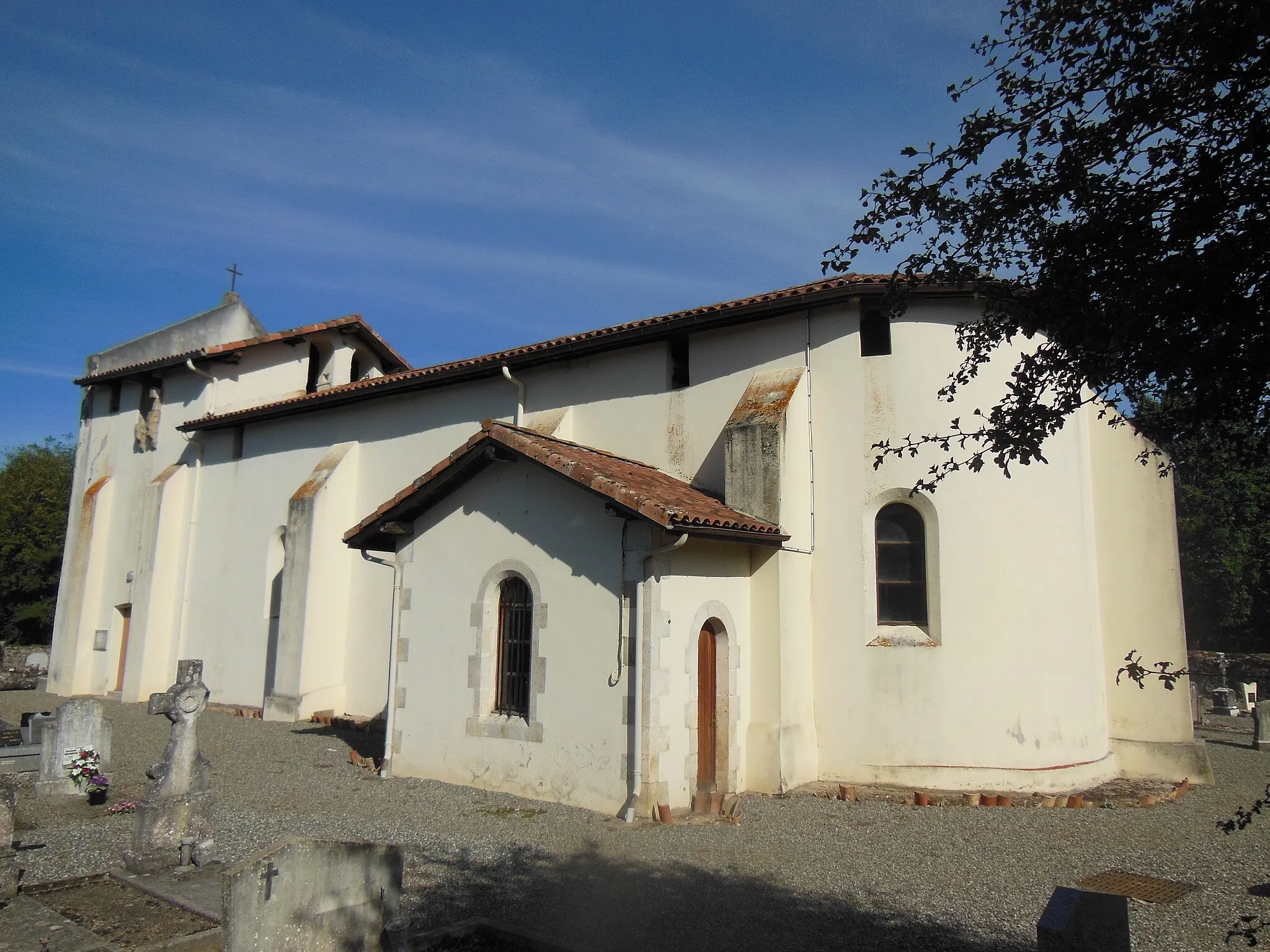 Photo showing: Église Sainte-Marie-Madeleine-et-Saint-Blaise de Sindères, dans le département français des Landes