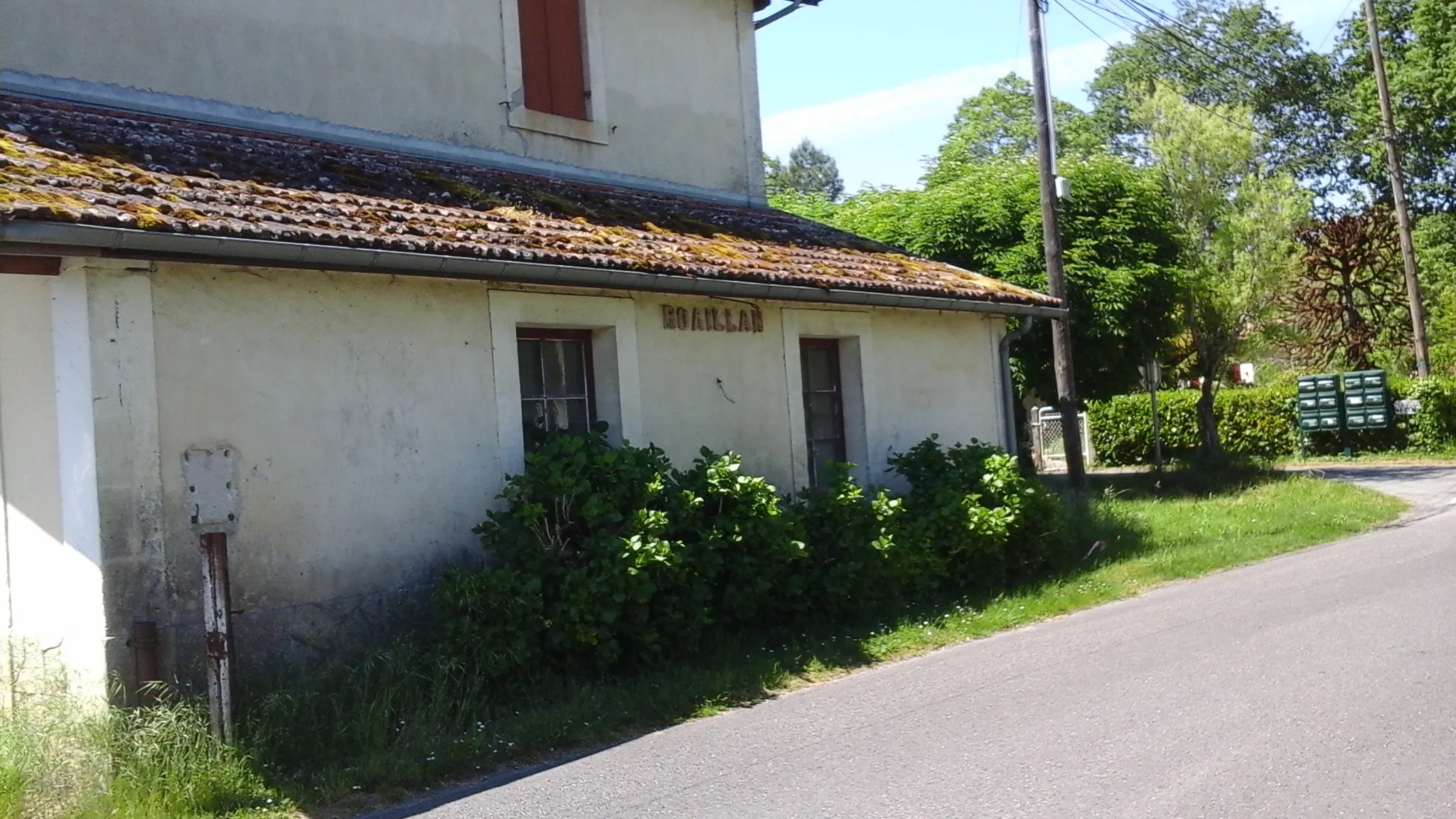 Photo showing: Riding along the cycle track from Le Nizan to Roaillan