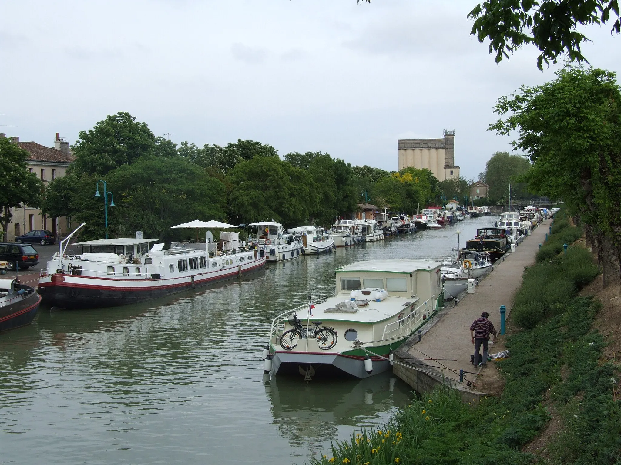 Photo showing: 'Canal latéral à la Garonne' at Moissac