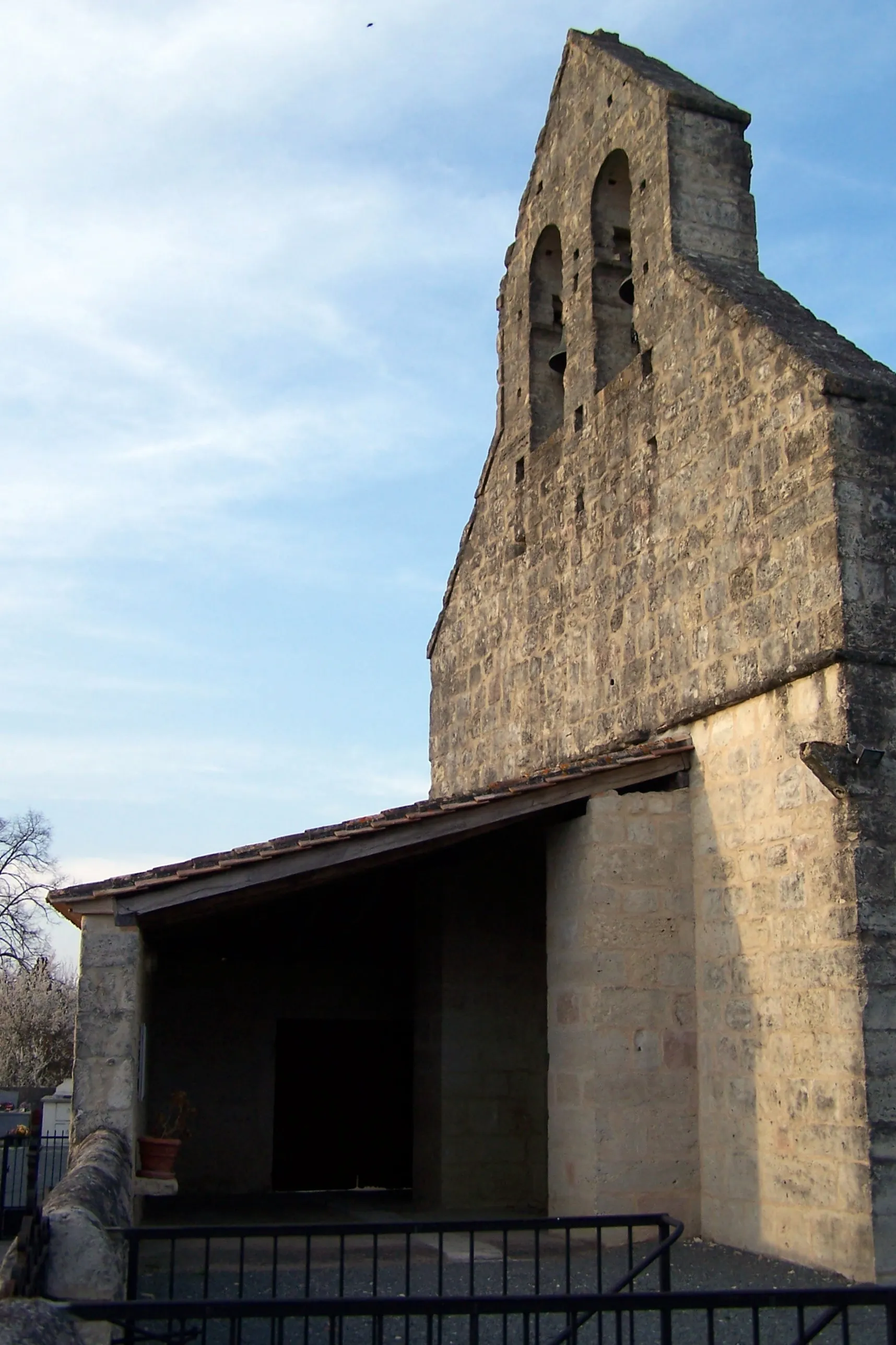 Photo showing: Church Saint-Martin of Cours-de-Monségur (Gironde, France)