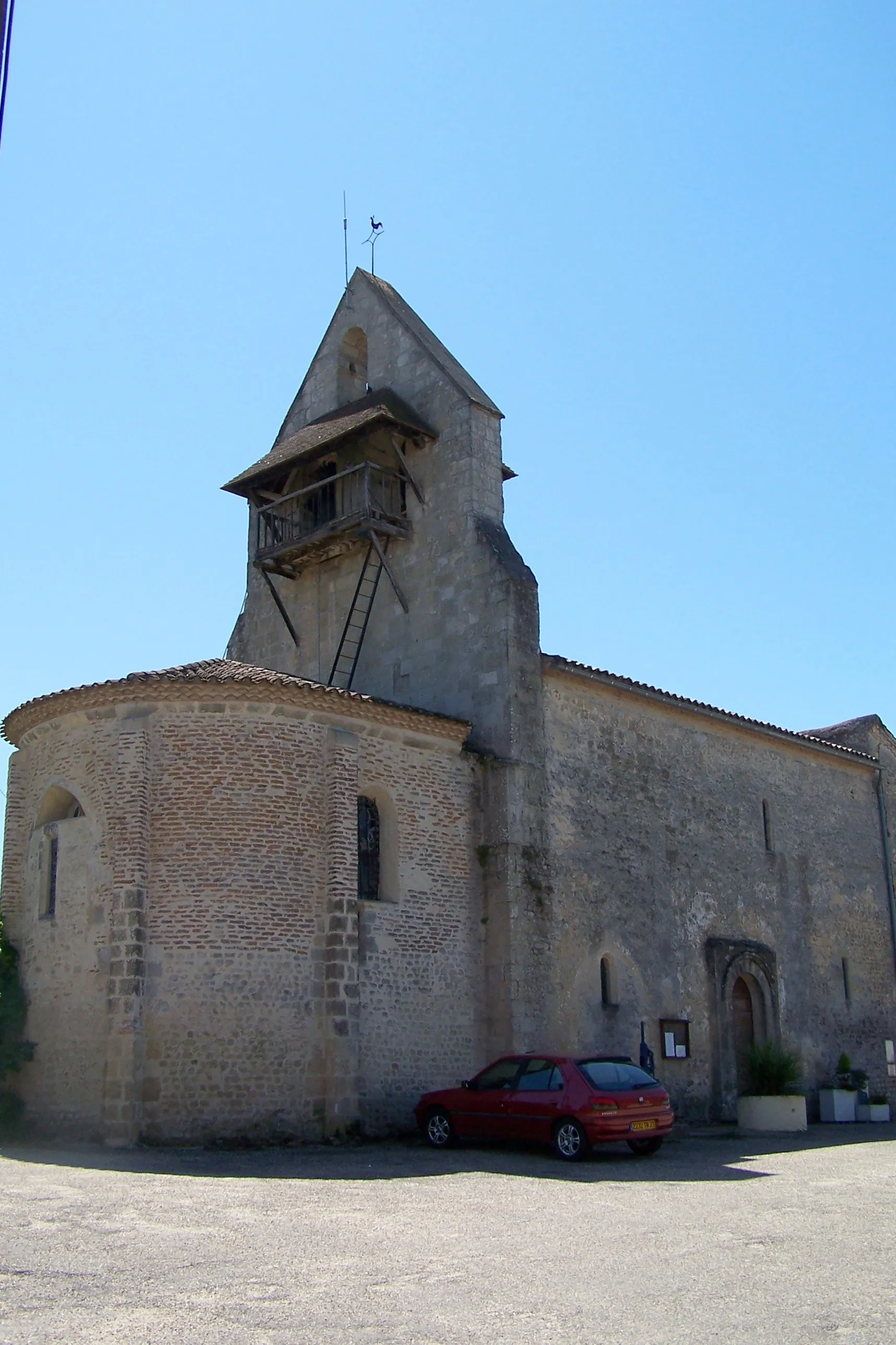 Photo showing: Church of Bagas (Gironde, France)