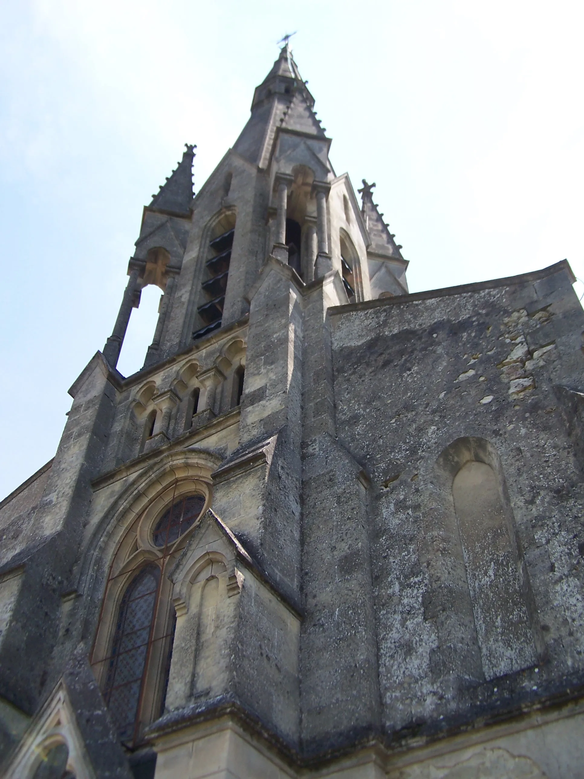 Photo showing: Priory-church Sain Vincent of Virazeil (Lot-et-Garonne, France)
