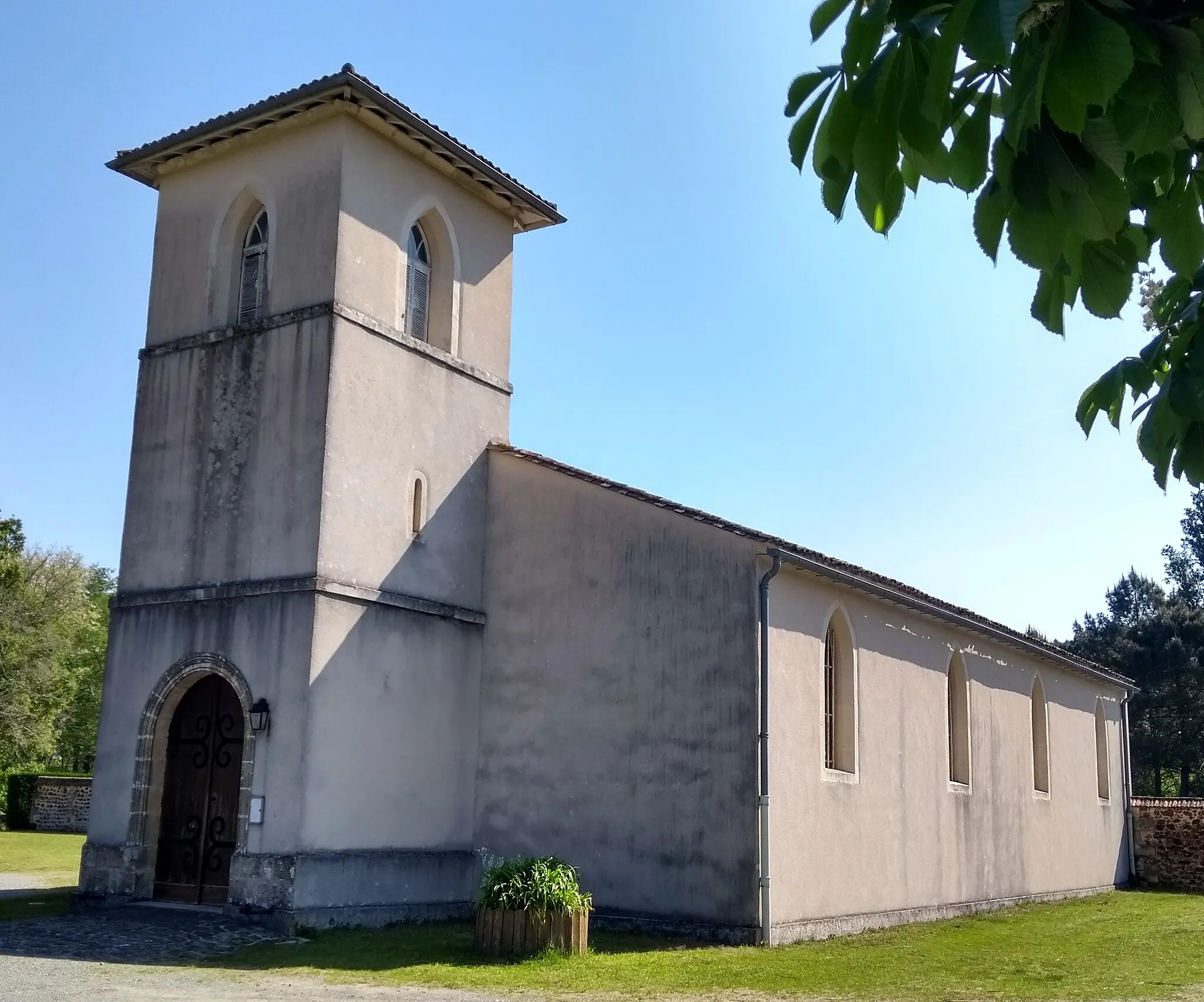 Photo showing: Église Notre-Dame de Lugos, Lugos, Gironde, France