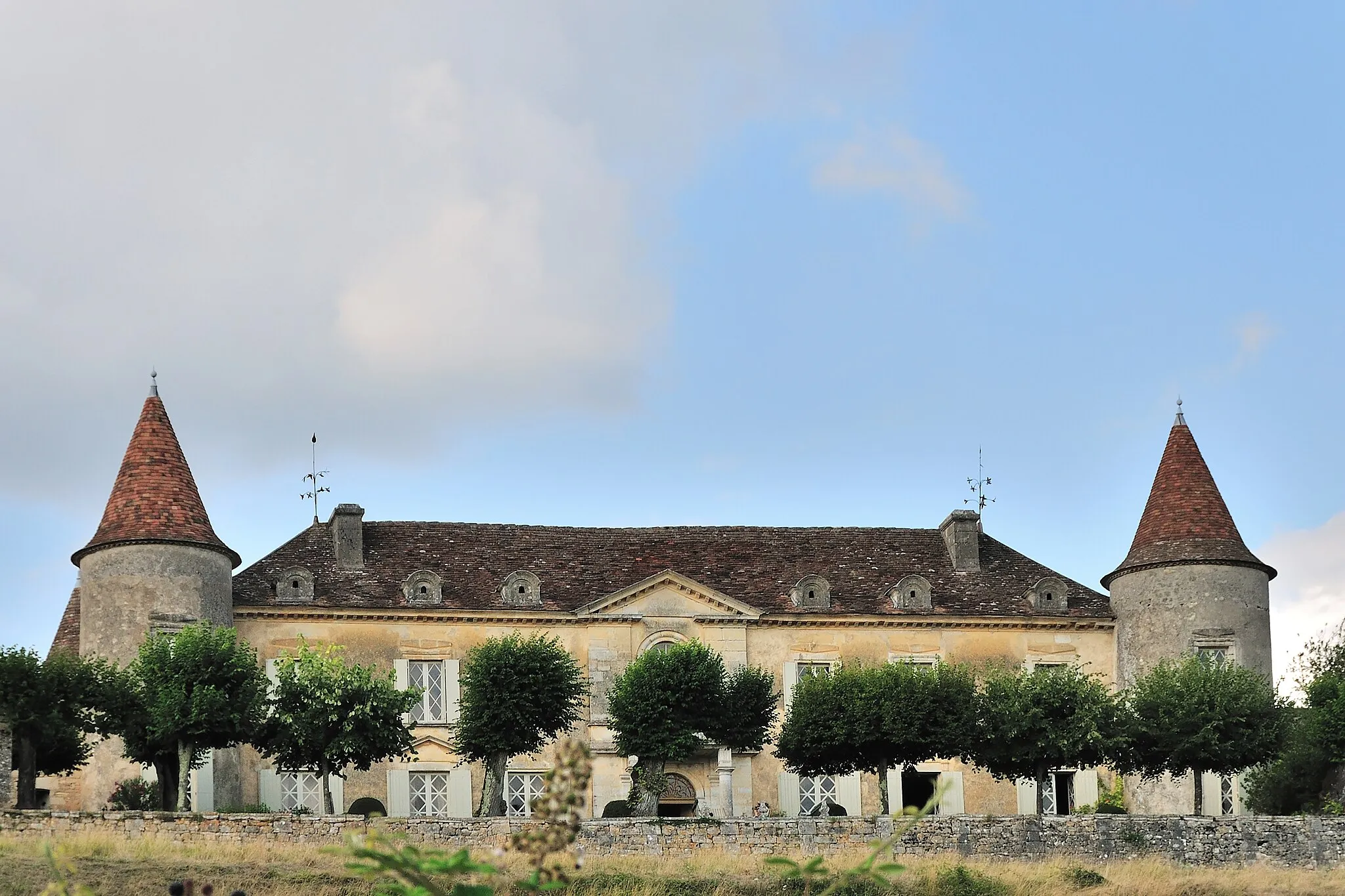 Photo showing: Matecoulon castle at Montpeyroux, Dordogne - France
