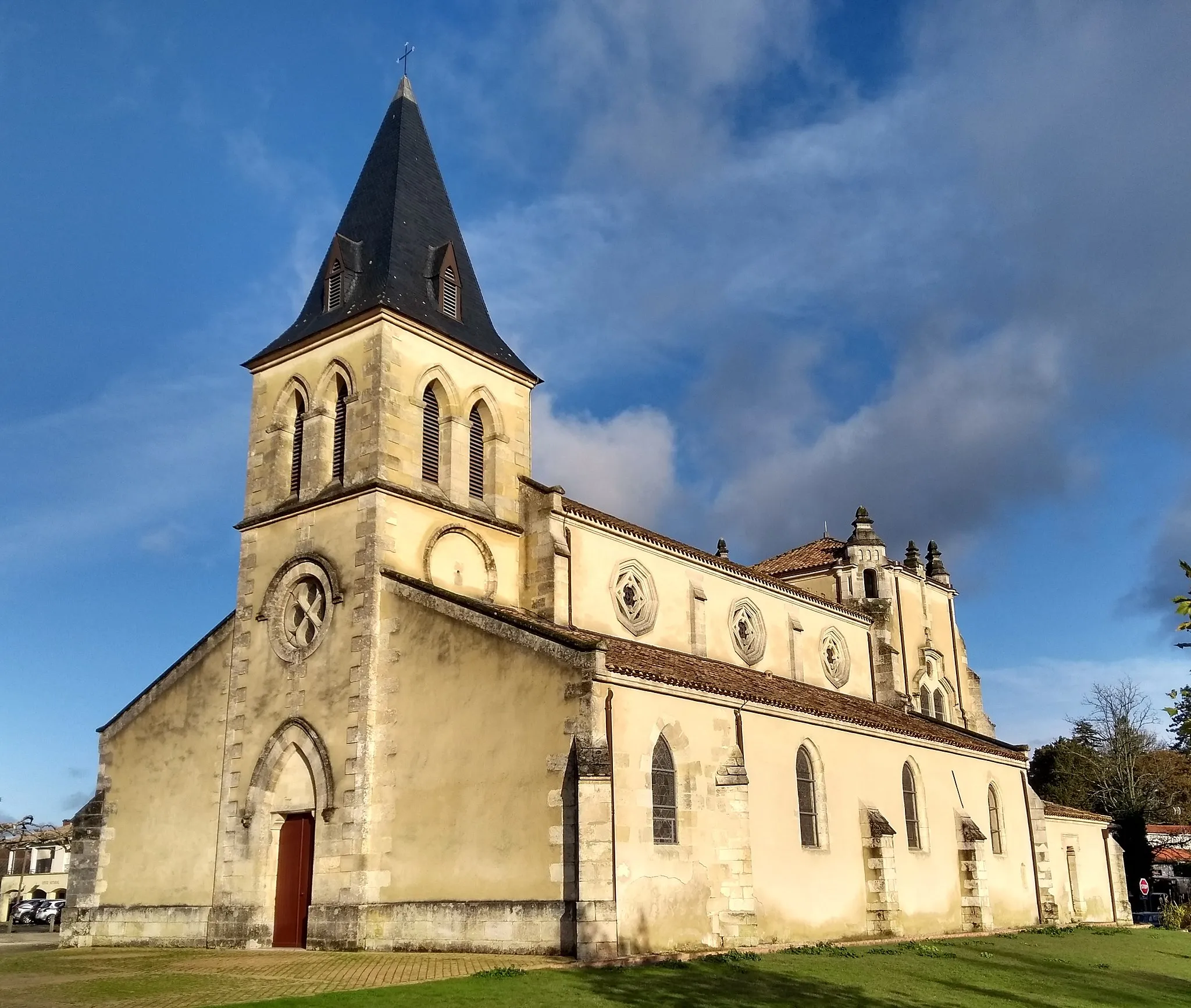 Photo showing: Église Saint-Martin de Mios, Gironde, France