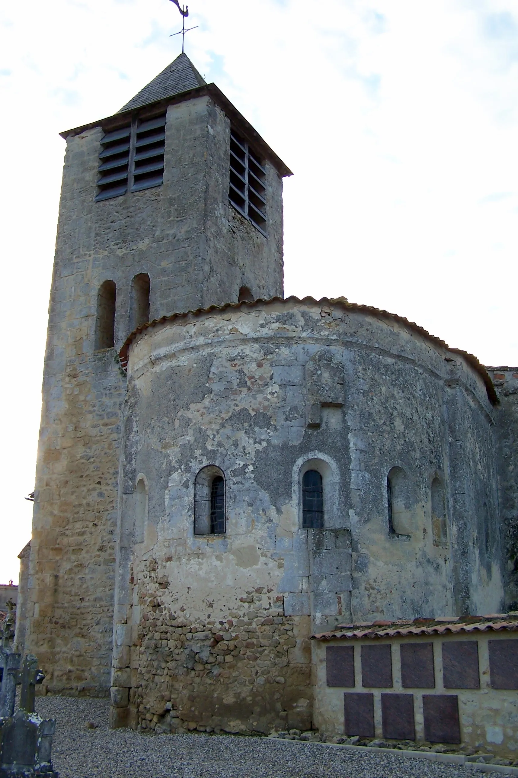 Photo showing: Church of Le Nizan (Gironde, France)