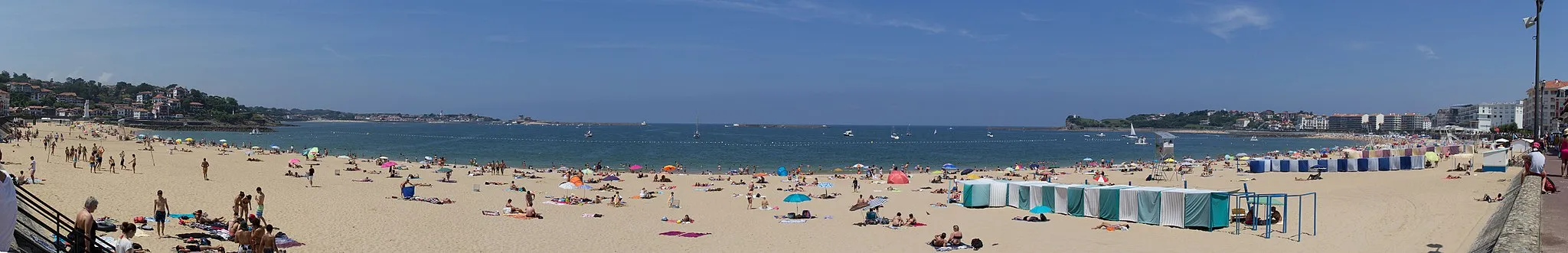 Photo showing: Saint-Jean-de-Luz panorama (France)