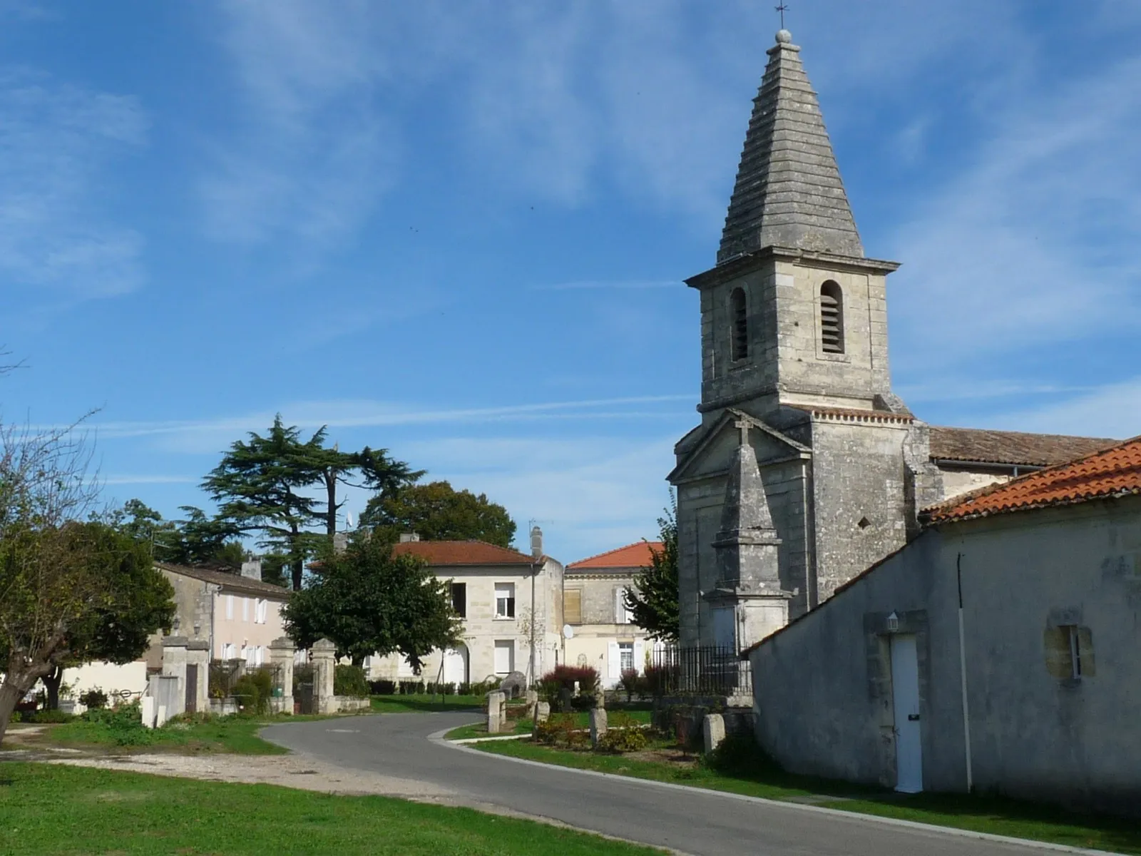 Photo showing: Village de Comps, Gironde, France