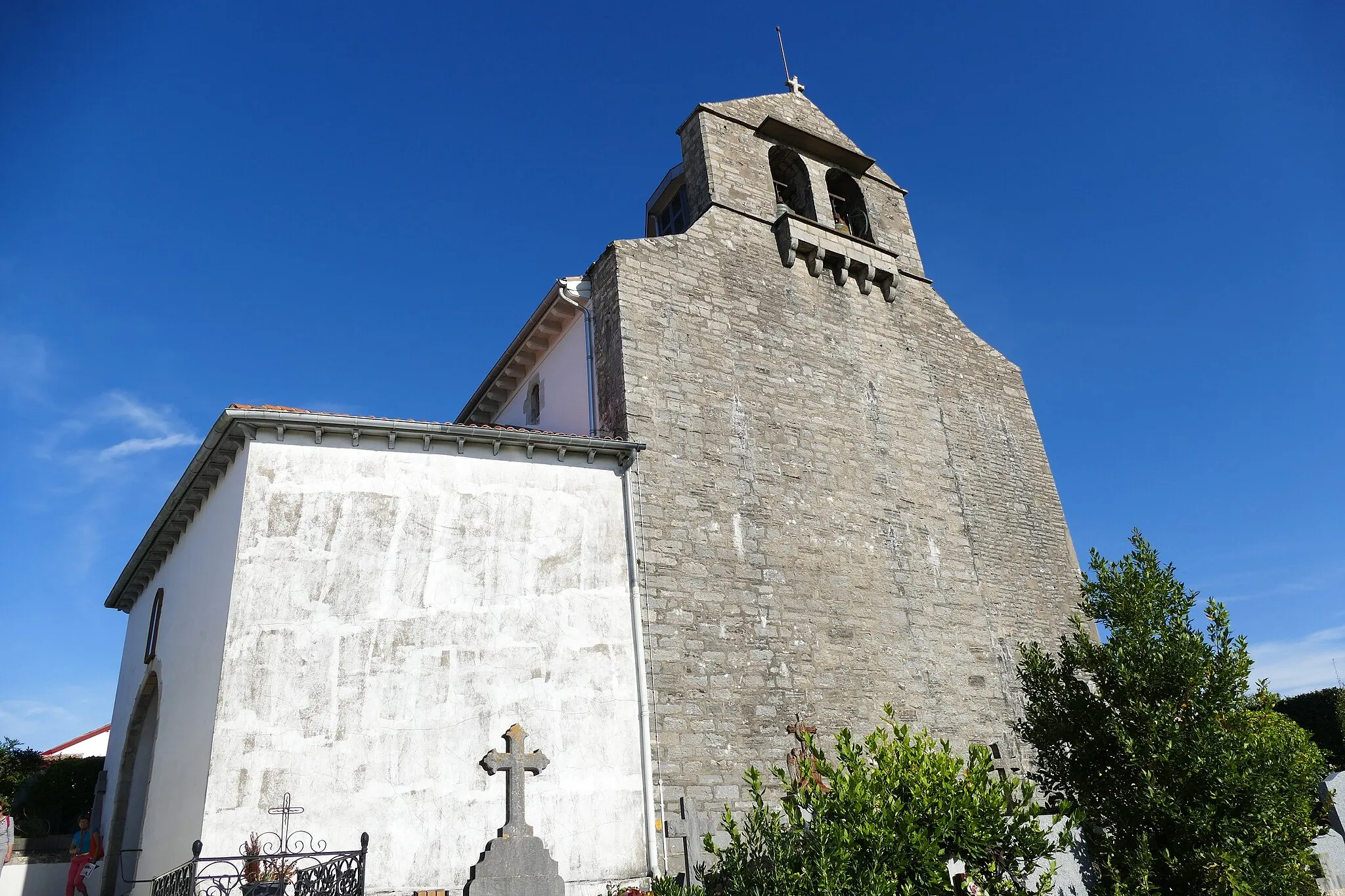 Photo showing: Saint-Nicolas' church in Guéthary (Pyrénées-Atlantiques, Nouvelle-Aquitaine, France).